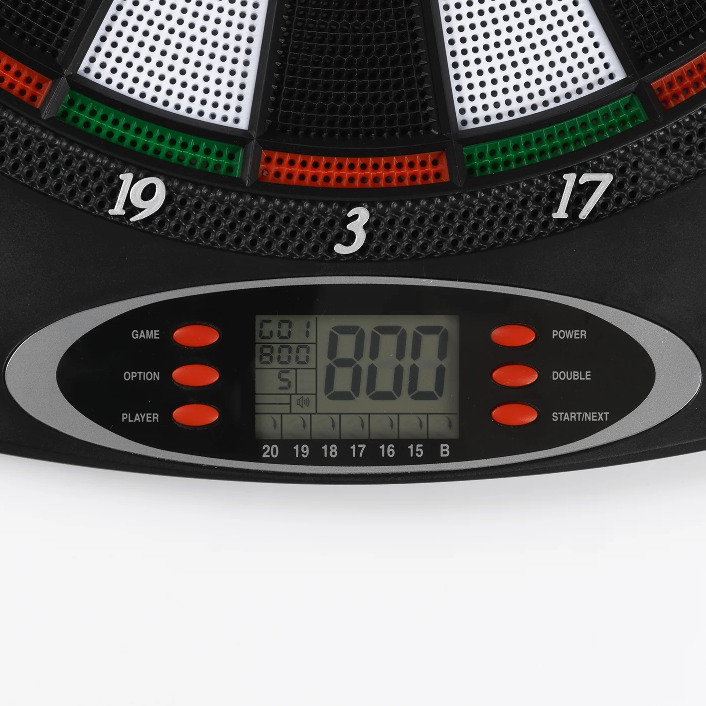 Dartscheibe mit 6 Pfeilen und 6 Ersatzspitzen + Batterien - Image 3