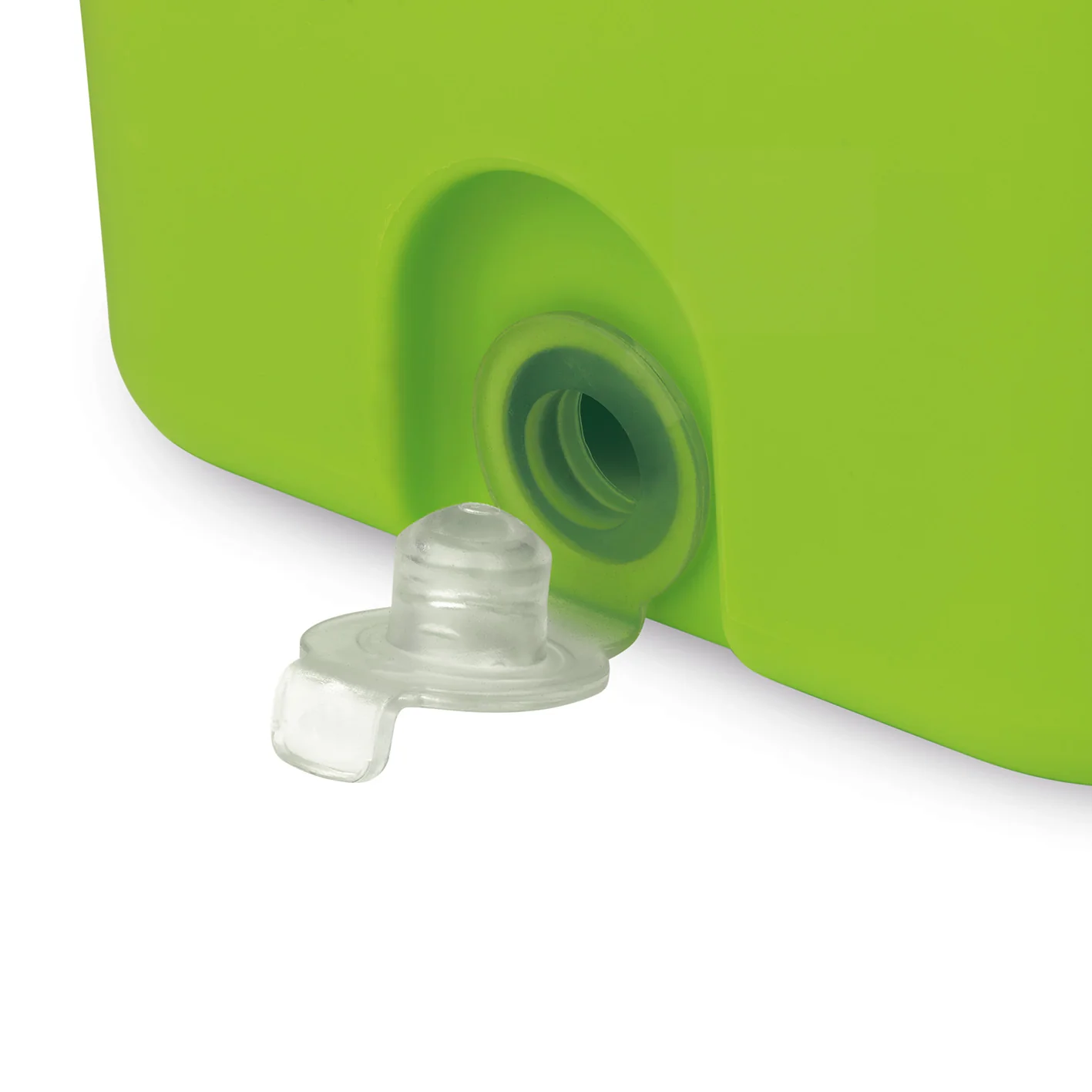 Komfort-Mopp Smart 7,5 l - Eimer mit 2-Kammer-System - limegreen - Image 3