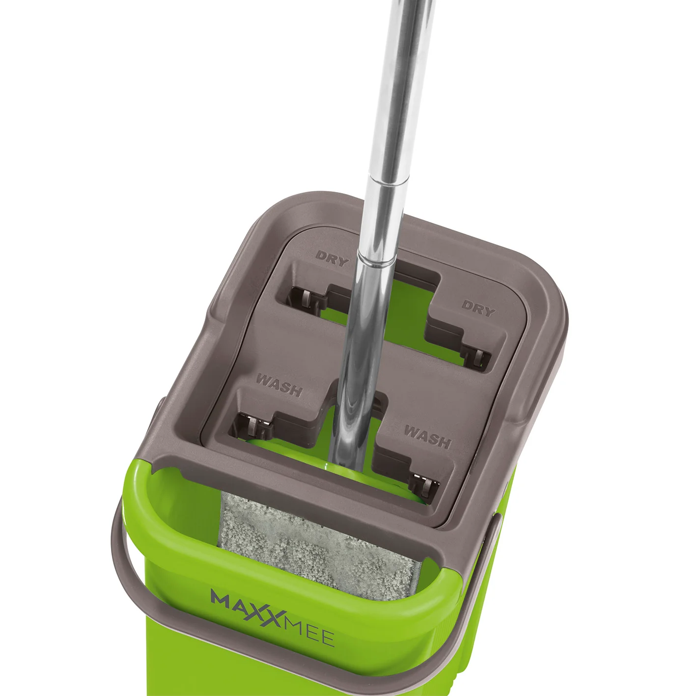 Komfort-Mopp Smart 7,5 l - Eimer mit 2-Kammer-System - limegreen - Image 5