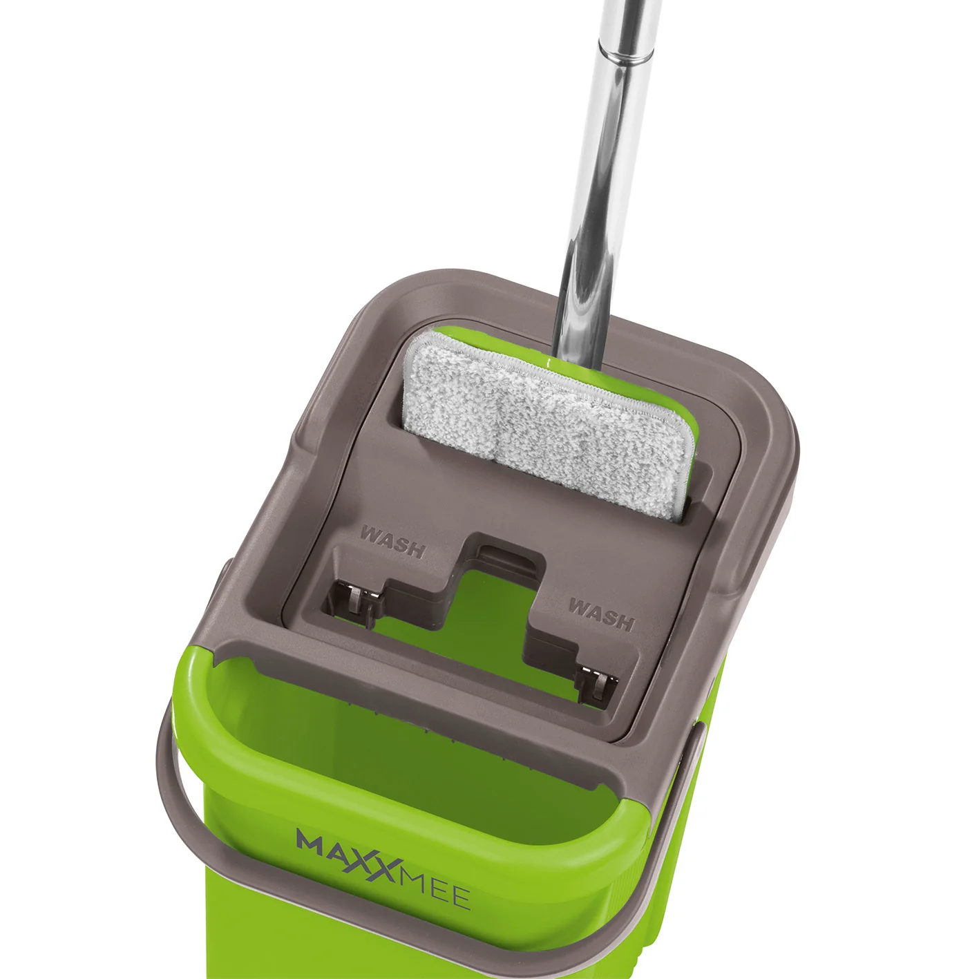 Komfort-Mopp Smart 7,5 l - Eimer mit 2-Kammer-System - limegreen - Image 6