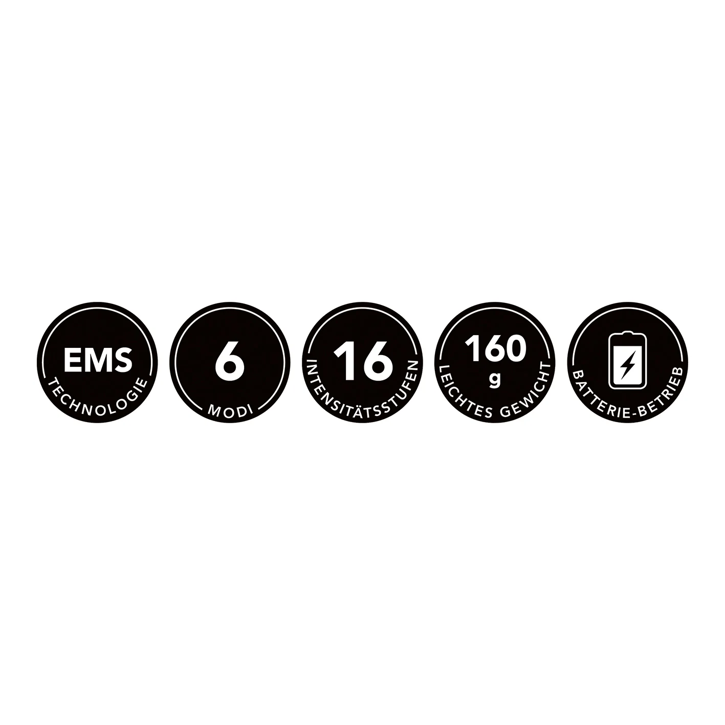 Nacken-Massagegerät EMS - 16 Intensitätsstufen - weiß/schwarz - Image 15