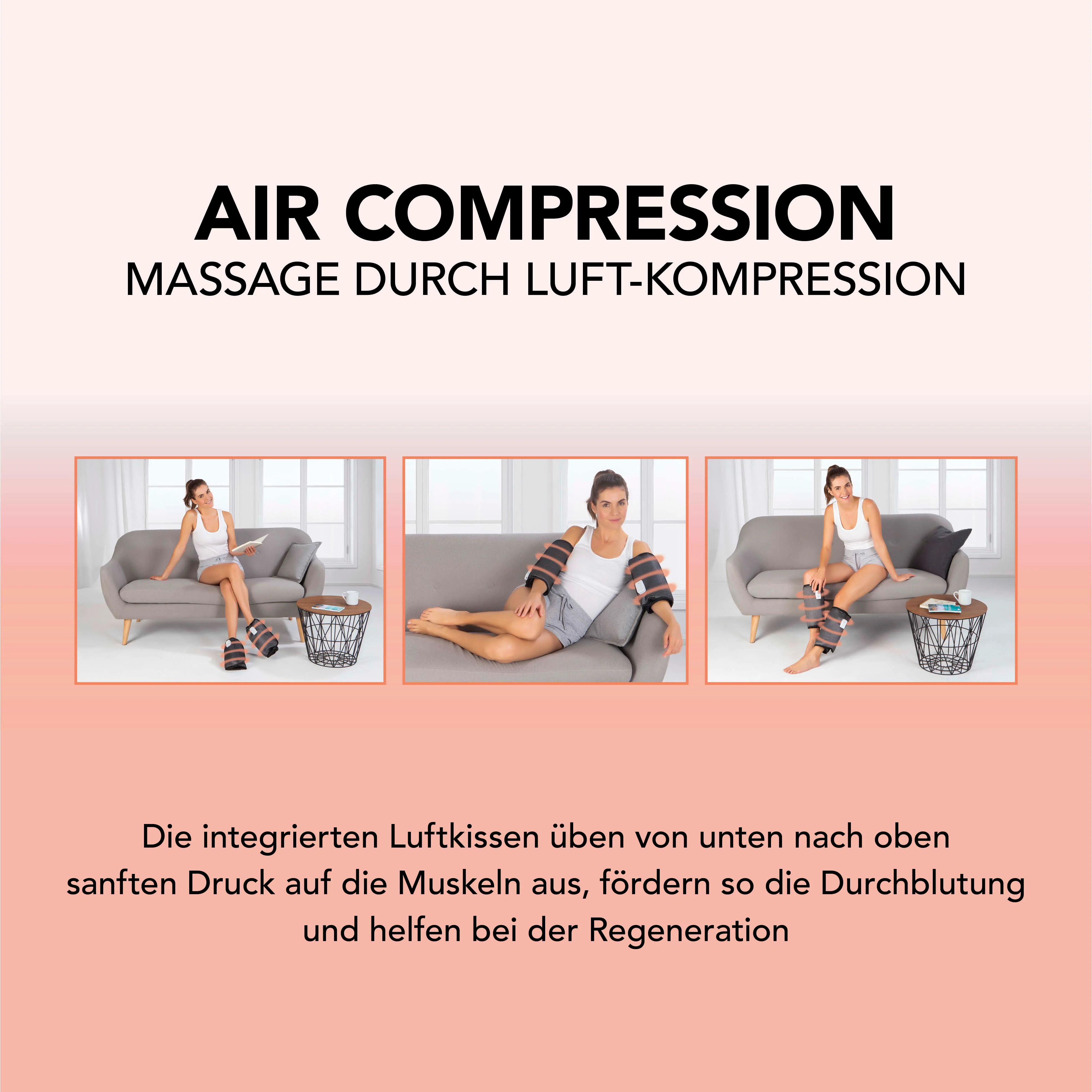 Venen-Massagegerät mit Wärmefunktion - 2 Intensitätsstufen - Image 5