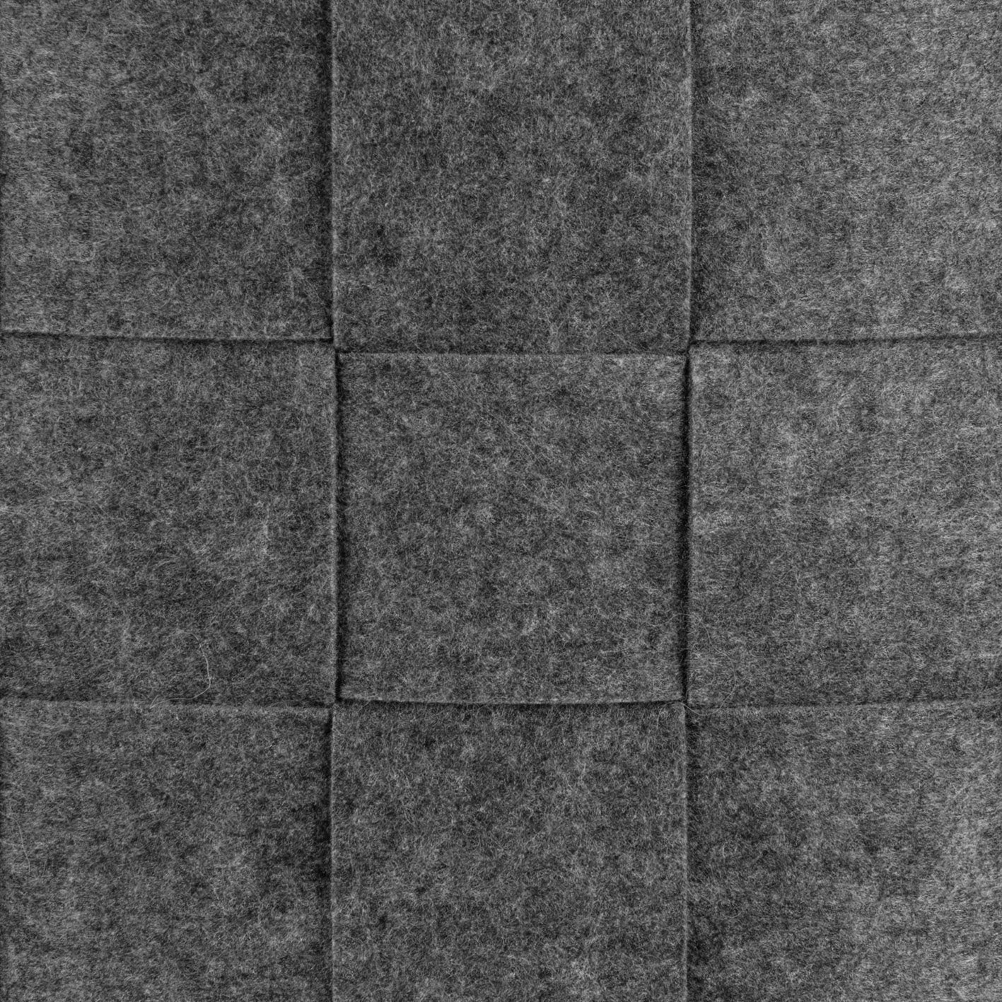 Filz-Aufbewahrungskorb S - 24 x 24 x 24 cm - Dunkelgrau - Image 6
