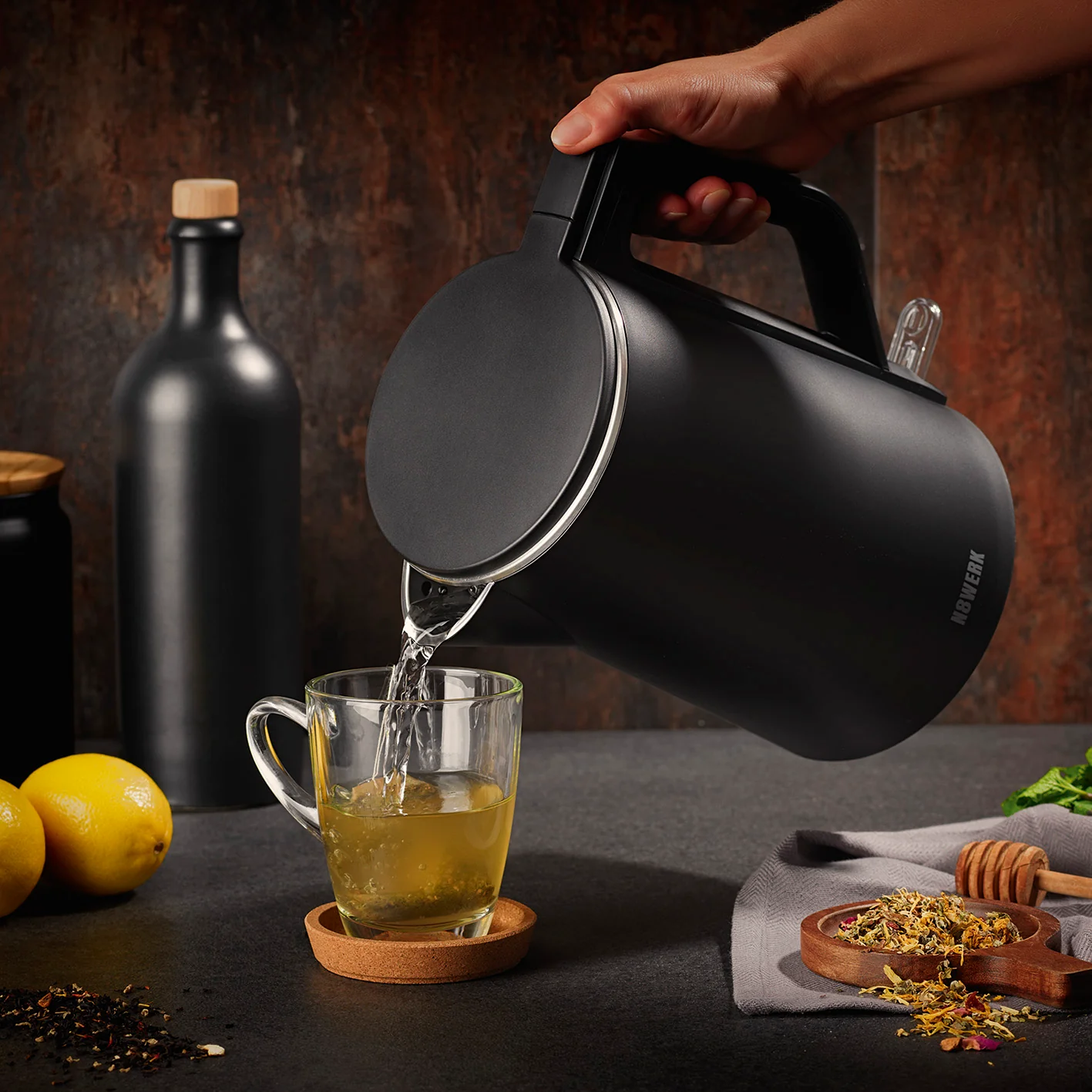 Wasserkocher in der Midnight Edition - Fassungsvermögen 1,5 Liter - Image 7