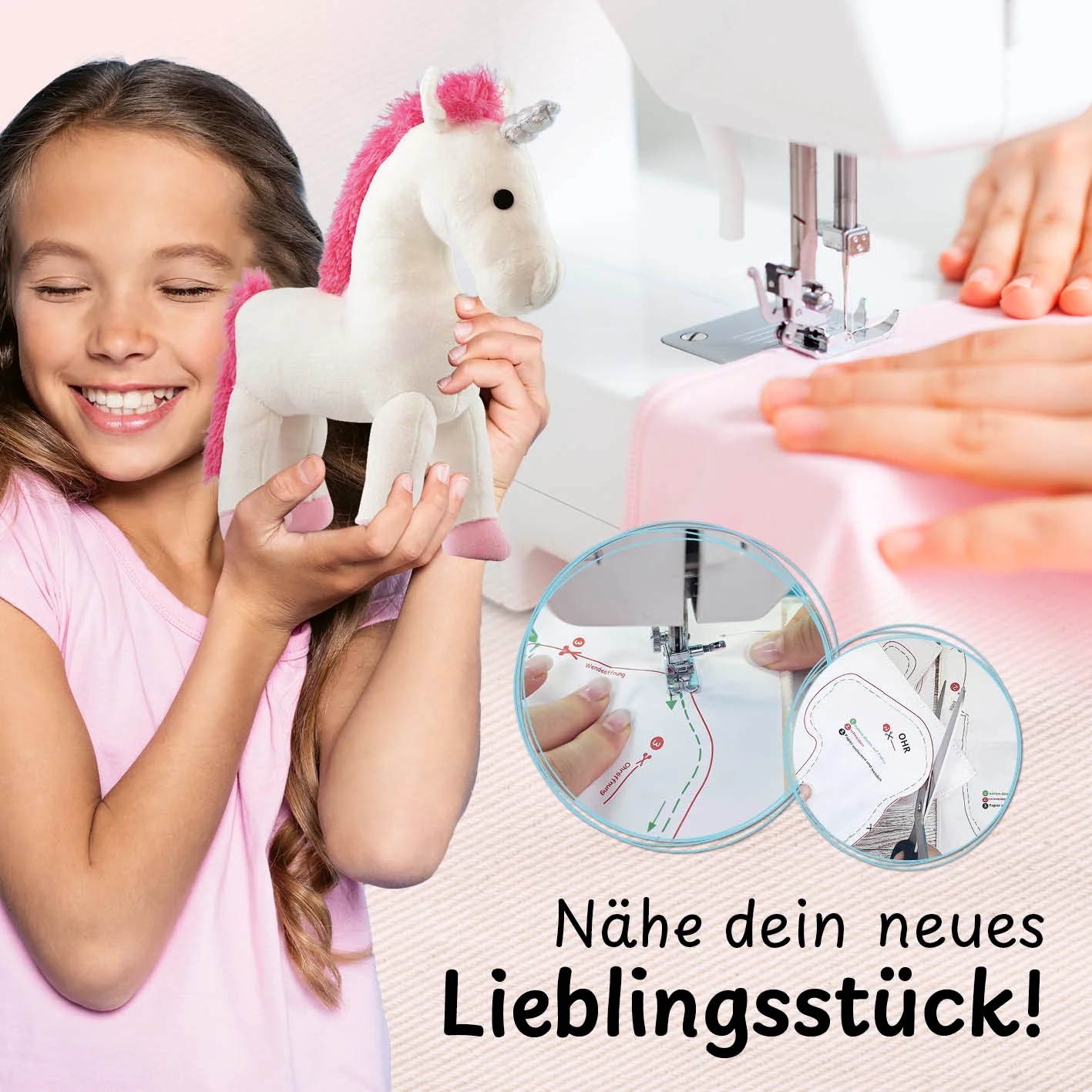 Näh-Baukastenset Motiv Einhorrn Elly - Image 6