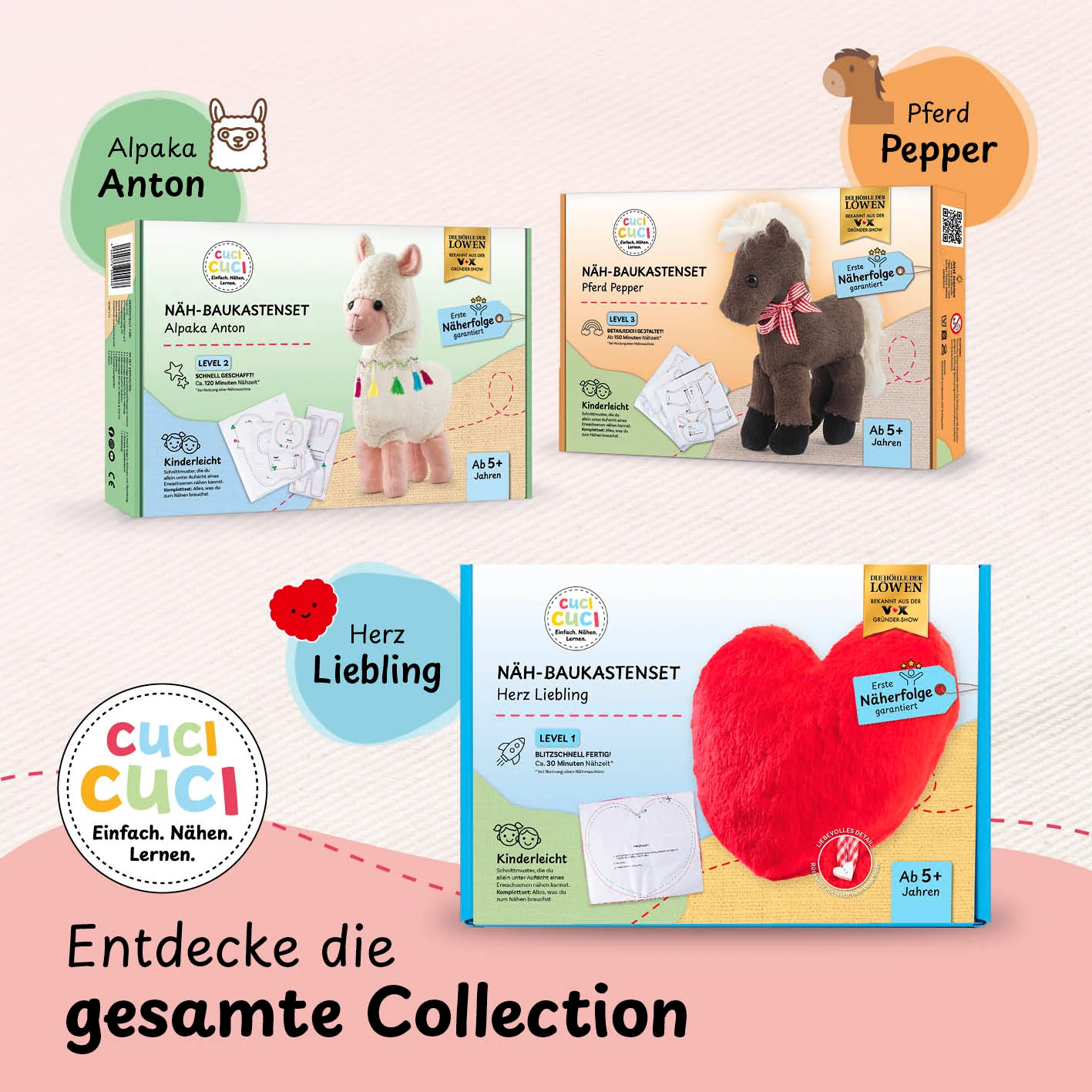 Näh-Baukastenset Motiv Einhorrn Elly - Image 8