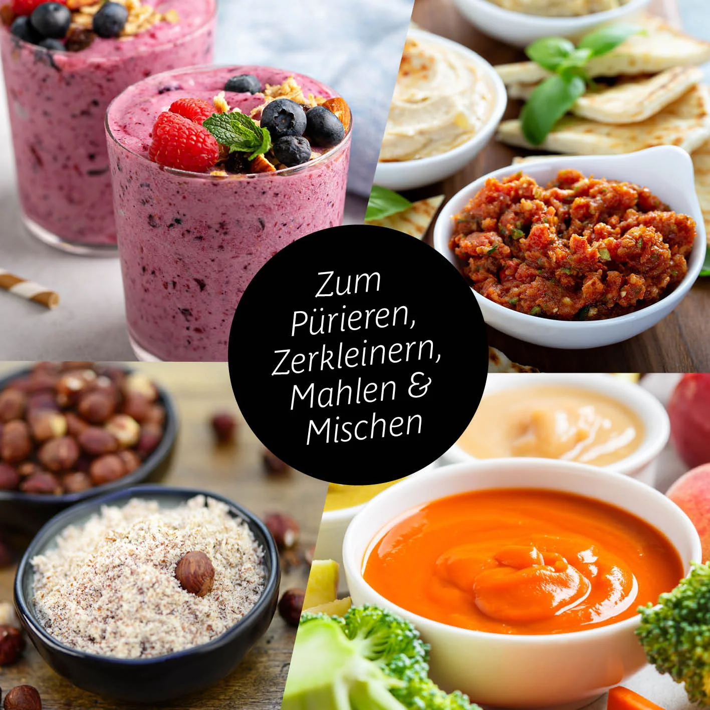 Nutrition Mixer Pro 1.000 mit Zubehörset L - Anthrazit/Schwarz - Image 10