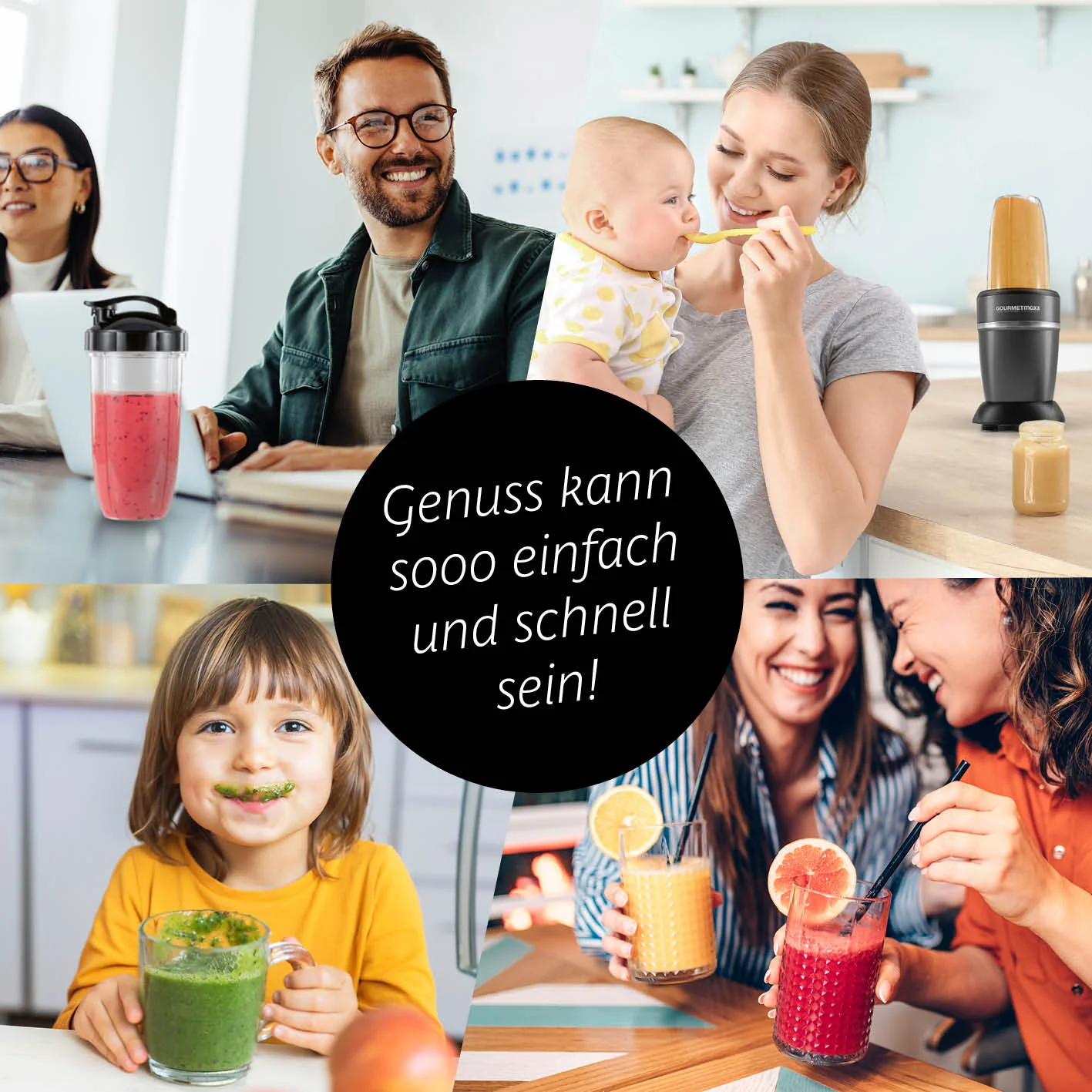 Nutrition Mixer Pro 1.000 mit Zubehörset L - Anthrazit/Schwarz - Image 9