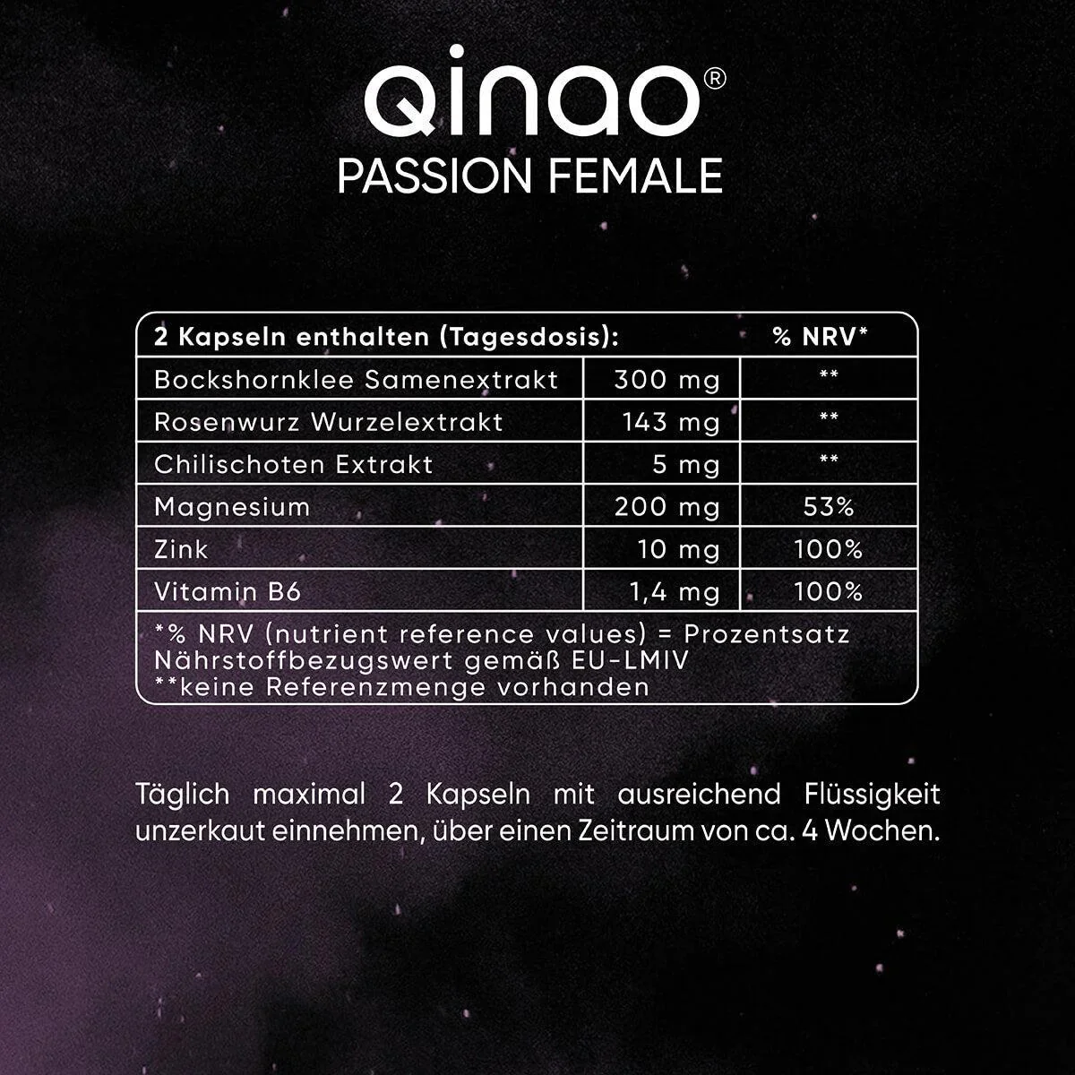 Nahrungsergänzungsmittel PASSION FEMALE & MALE - 2er-Set (2x 90 Kapseln) - Image 14