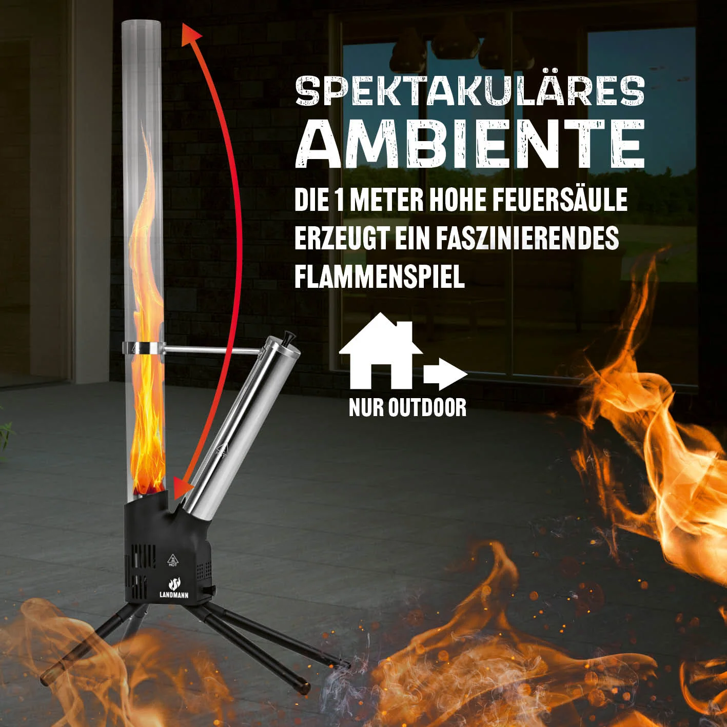 Pellet-Feuersäule - Image 3
