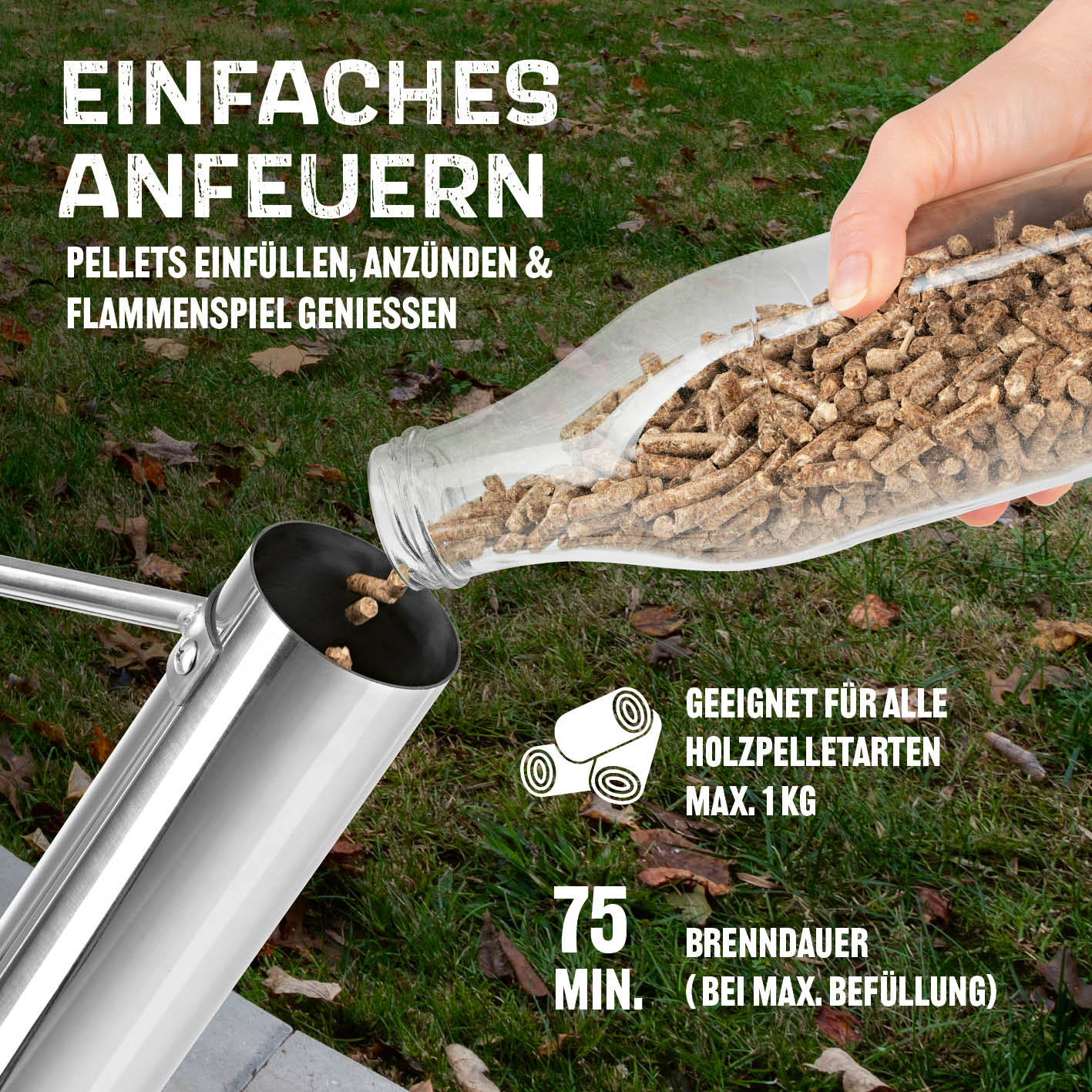 Pellet-Feuersäule - Image 4
