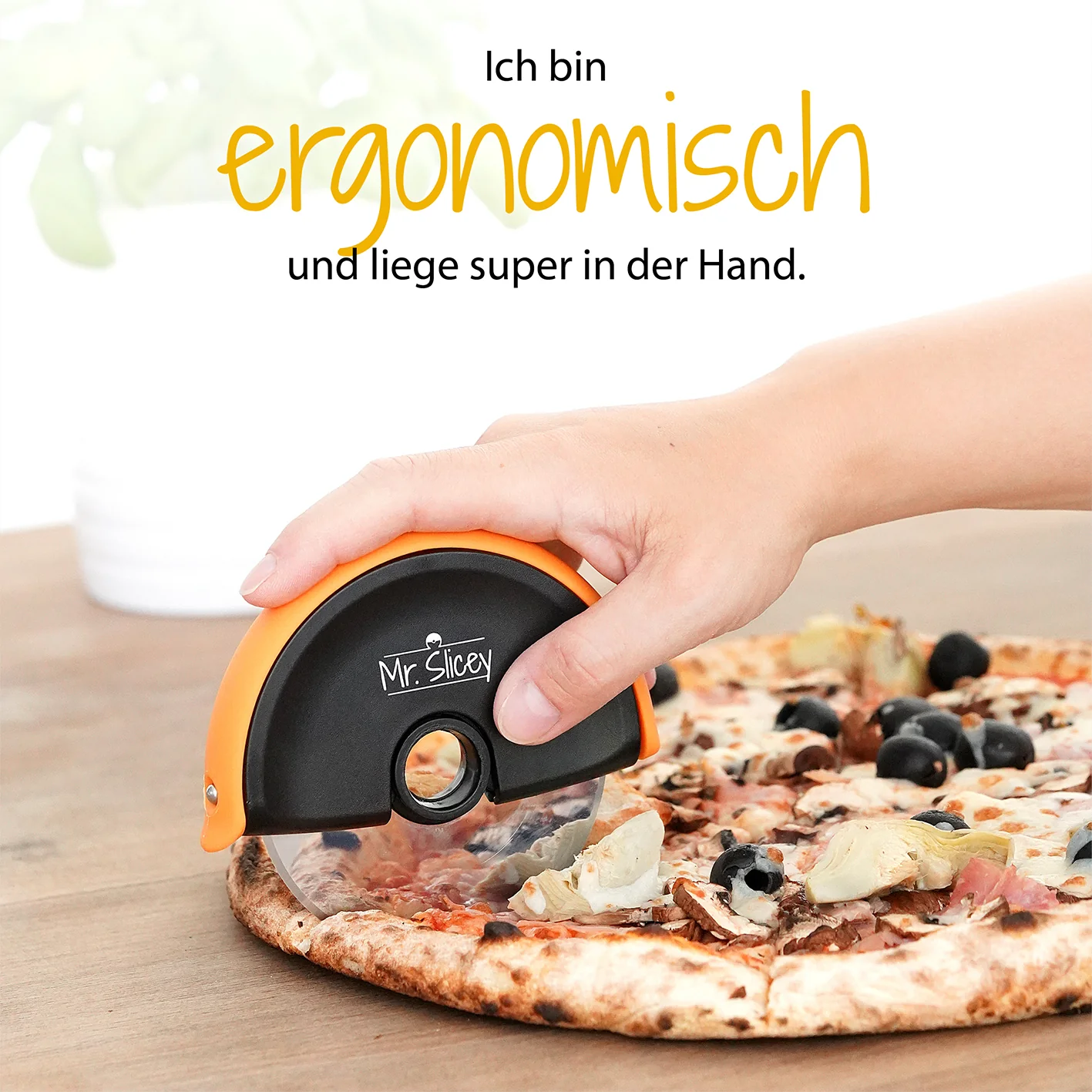Pizzaschneider Mr. Slicey + Sicherheits-Gummilippe - Image 6
