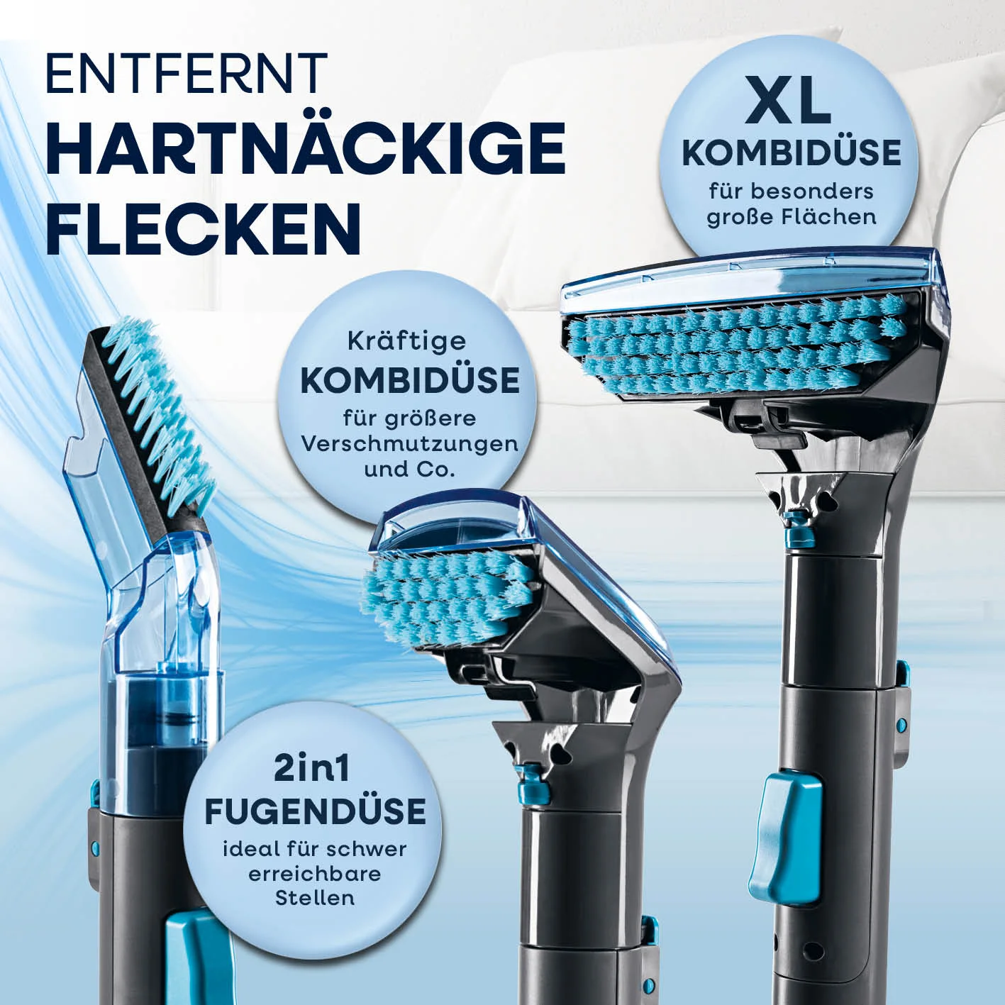 Polster- & Teppichreiniger Pro Power - Grau/Blau - Image 6