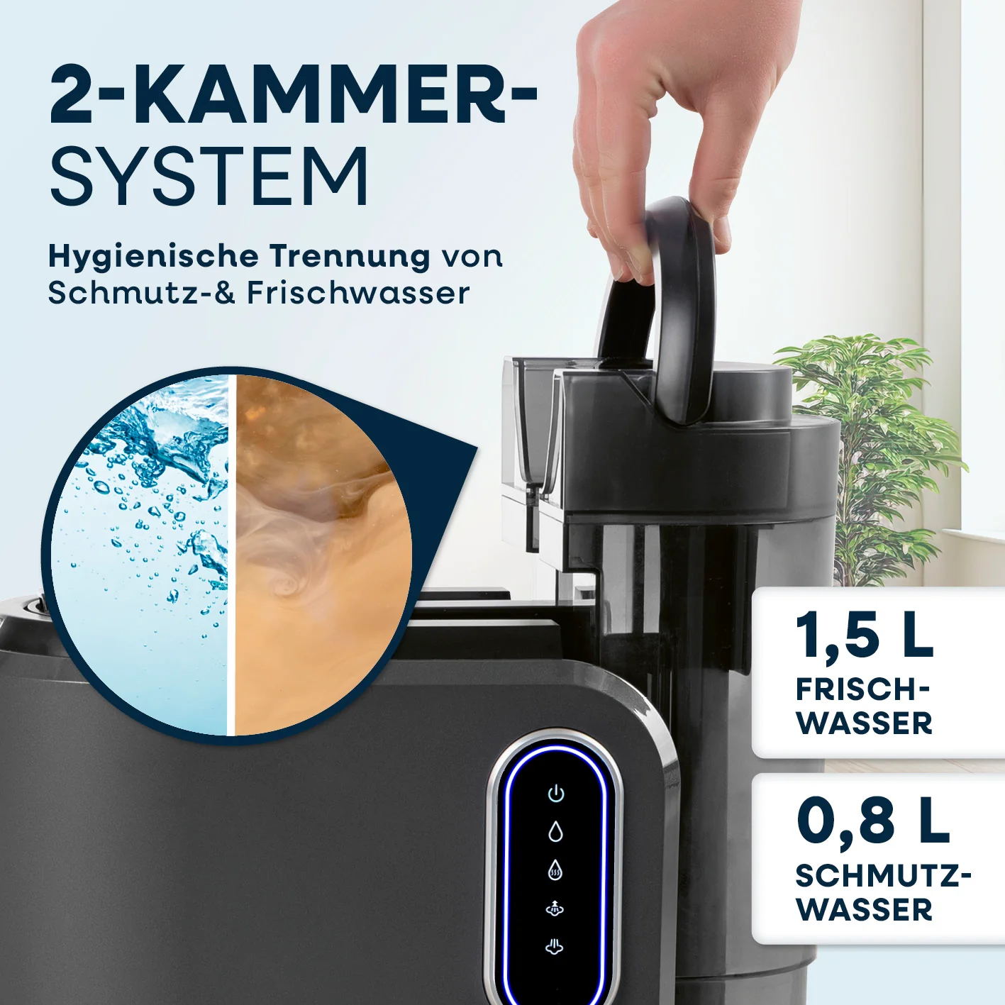Polster- & Teppichreiniger Pro Steam inkl. 1 l Teppich- & Polsterreiniger-Konzentrat - Image 6