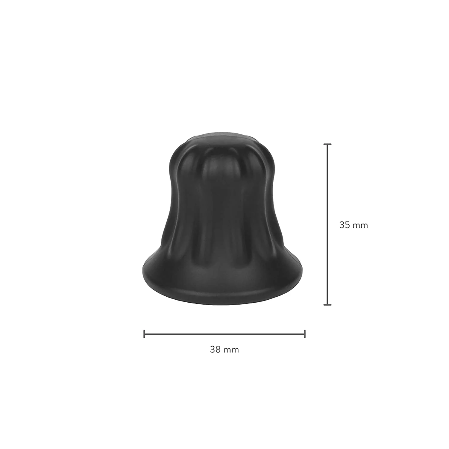 Haarstütze onyx - 3,5 cm - schwarz - Image 8