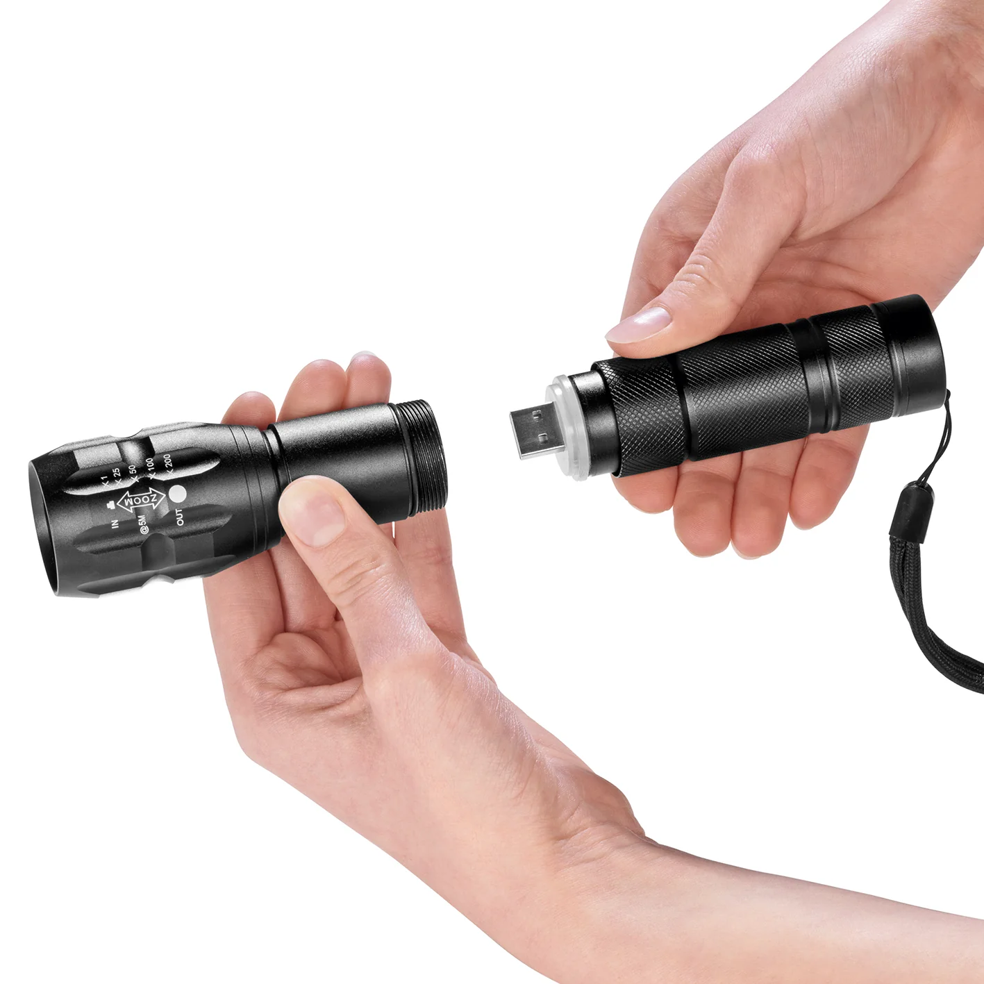 Power-Taschenlampe 3,7 V - 1800 mAh - Image 4