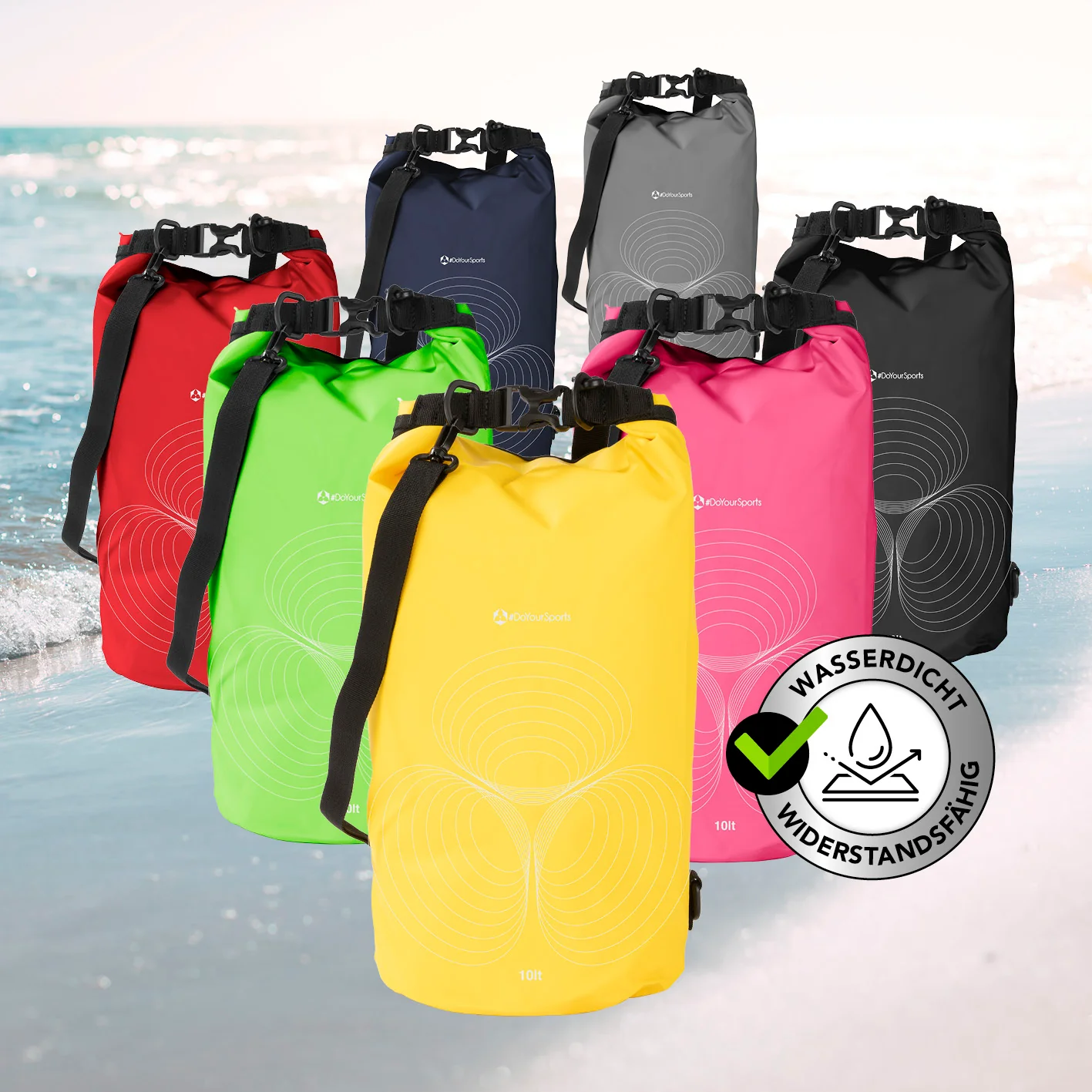 Dry Bag 10L - Gelb - Image 10