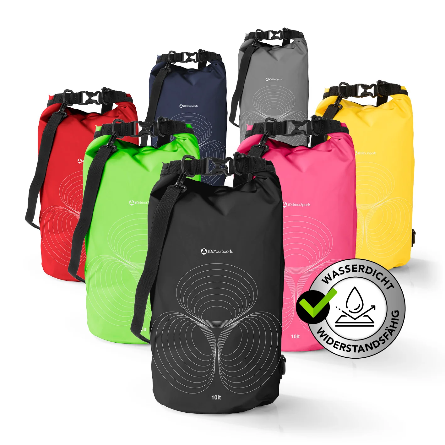 Dry Bag 10L - Schwarz - Image 2