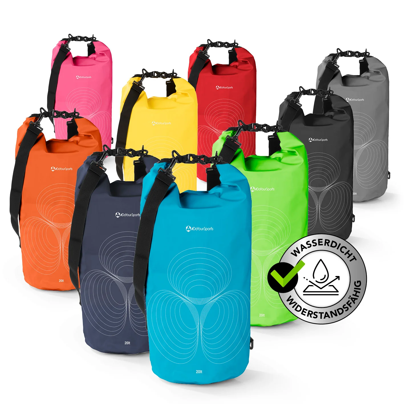Dry Bag 20L - Himmelblau - Image 2