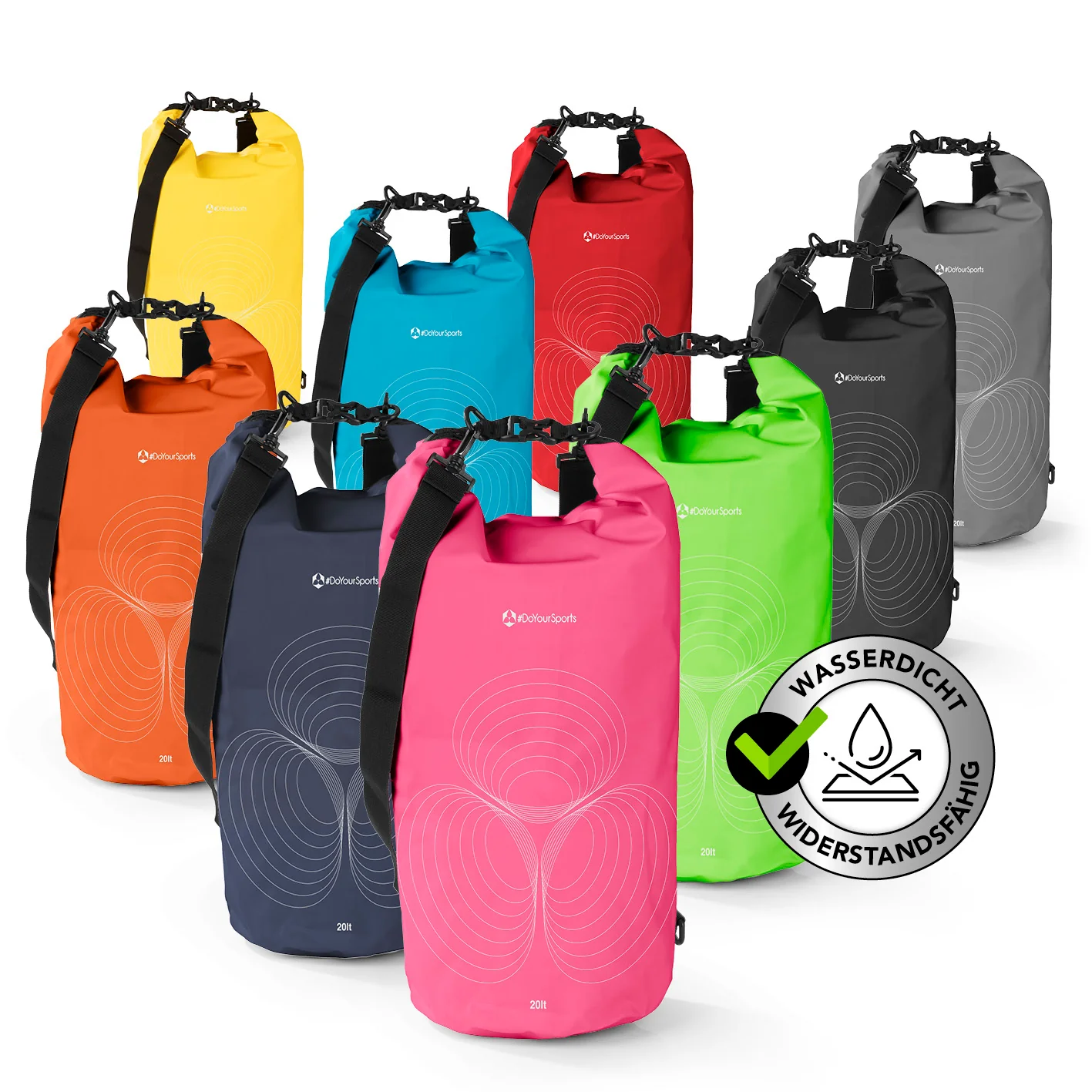Dry Bag 20L - Pink - Image 2
