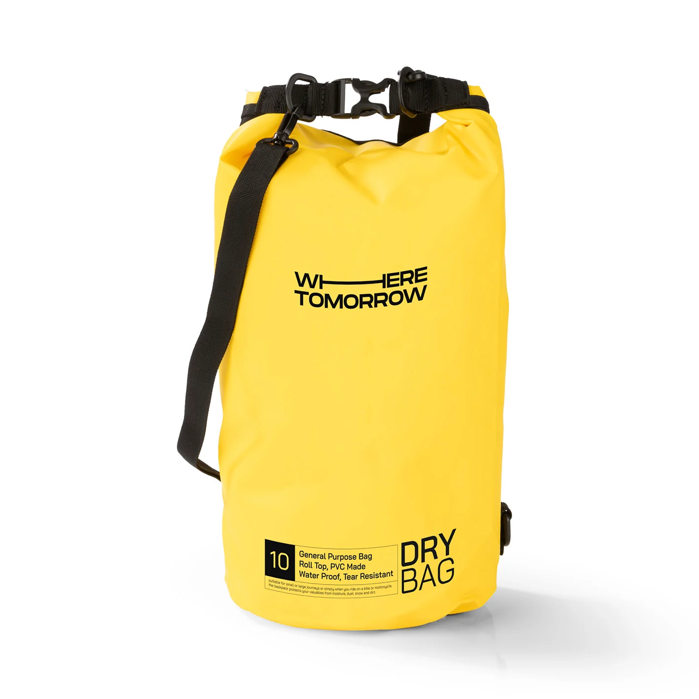 Dry Bag 10L - Style 01 - Gelb