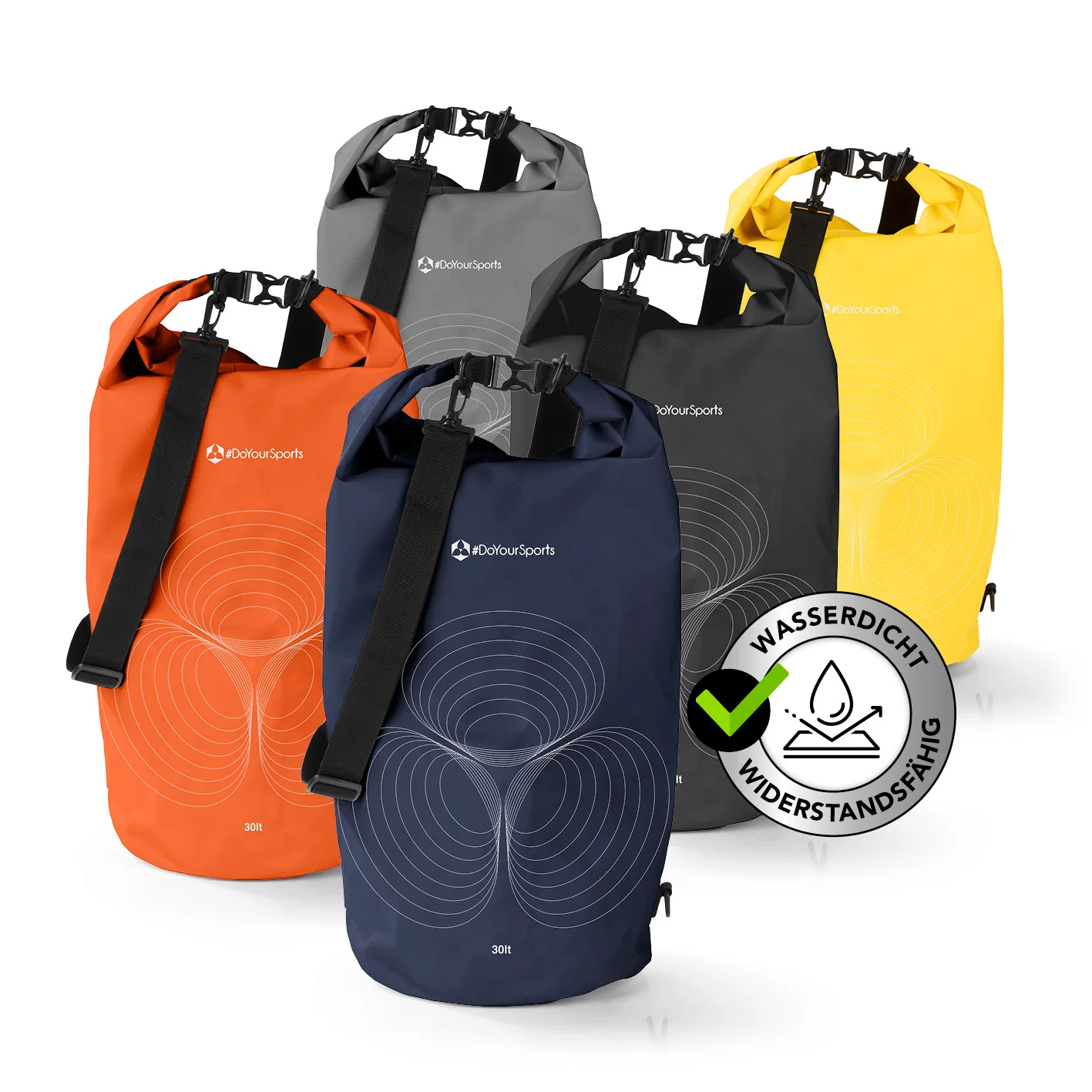 Dry Bag 30L - Dunkelblau - Image 2