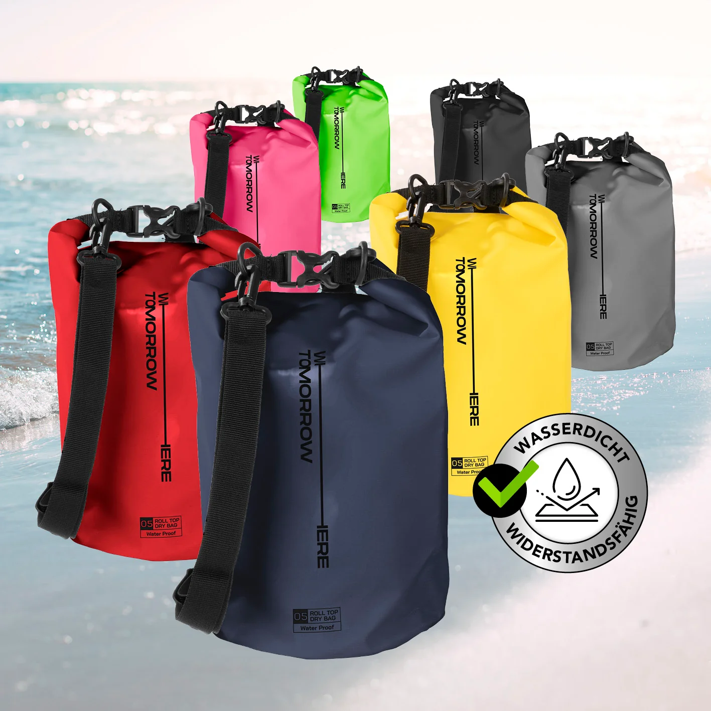 Dry Bag 5L - Style 02 - Dunkelblau - Image 10