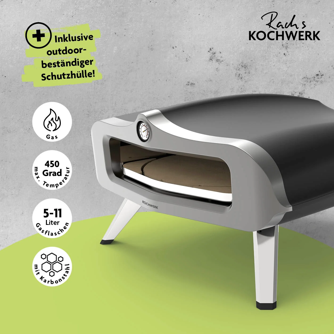 Gas-Pizzaofen für Pizzen bis zu Ø 34 cm - Image 2