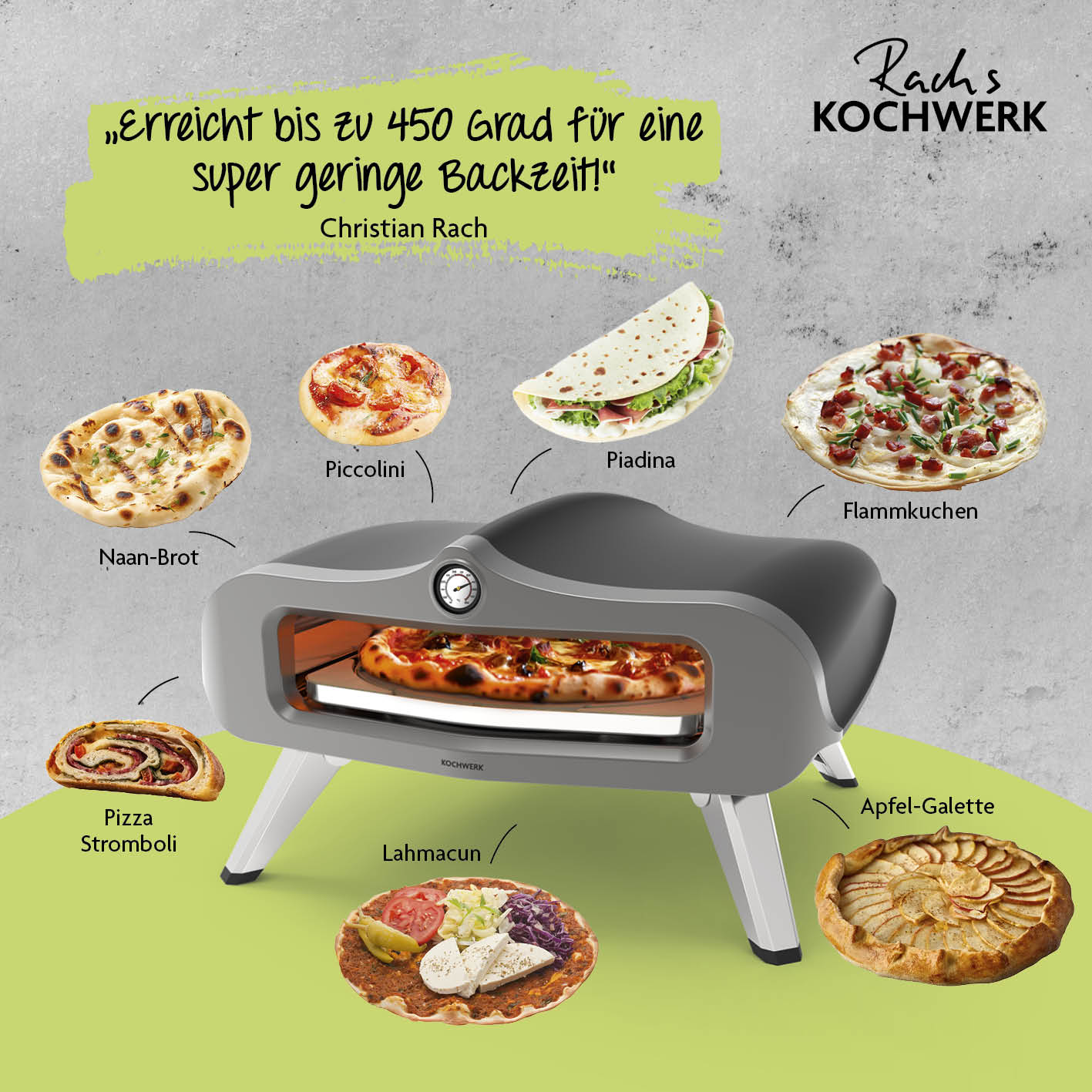 Gas-Pizzaofen für Pizzen bis zu Ø 34 cm - Image 3