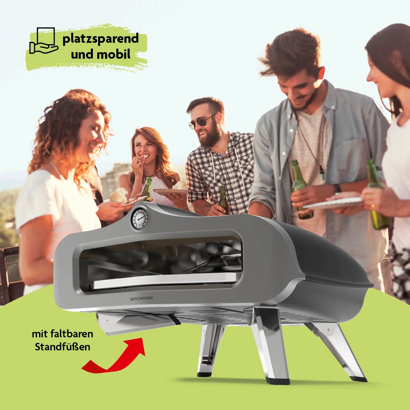Gas-Pizzaofen für Pizzen bis zu Ø 34 cm - Image 6