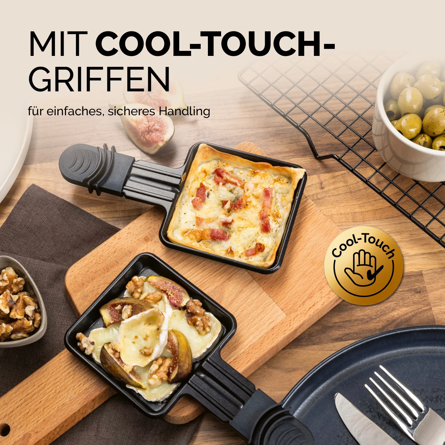 Raclette- und Fondue-Set - 8 Personen - Image 7