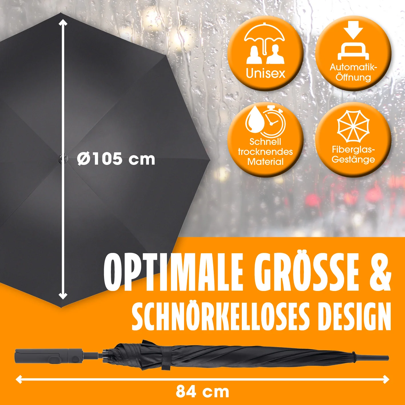 Regenschirm mit Getränkehalter - Image 3