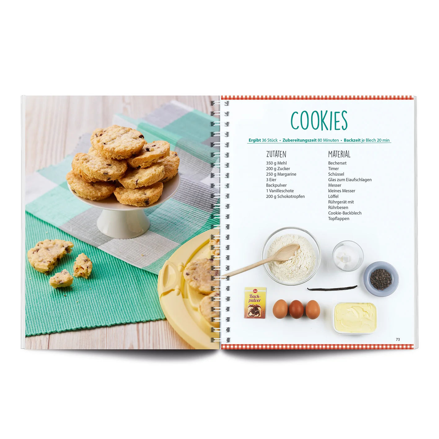 Rezeptbuch (Ergänzungsexemplar ohne Messbecher) Band 3 - Plätzchen, Kekse, Cookies & Co. - Image 5