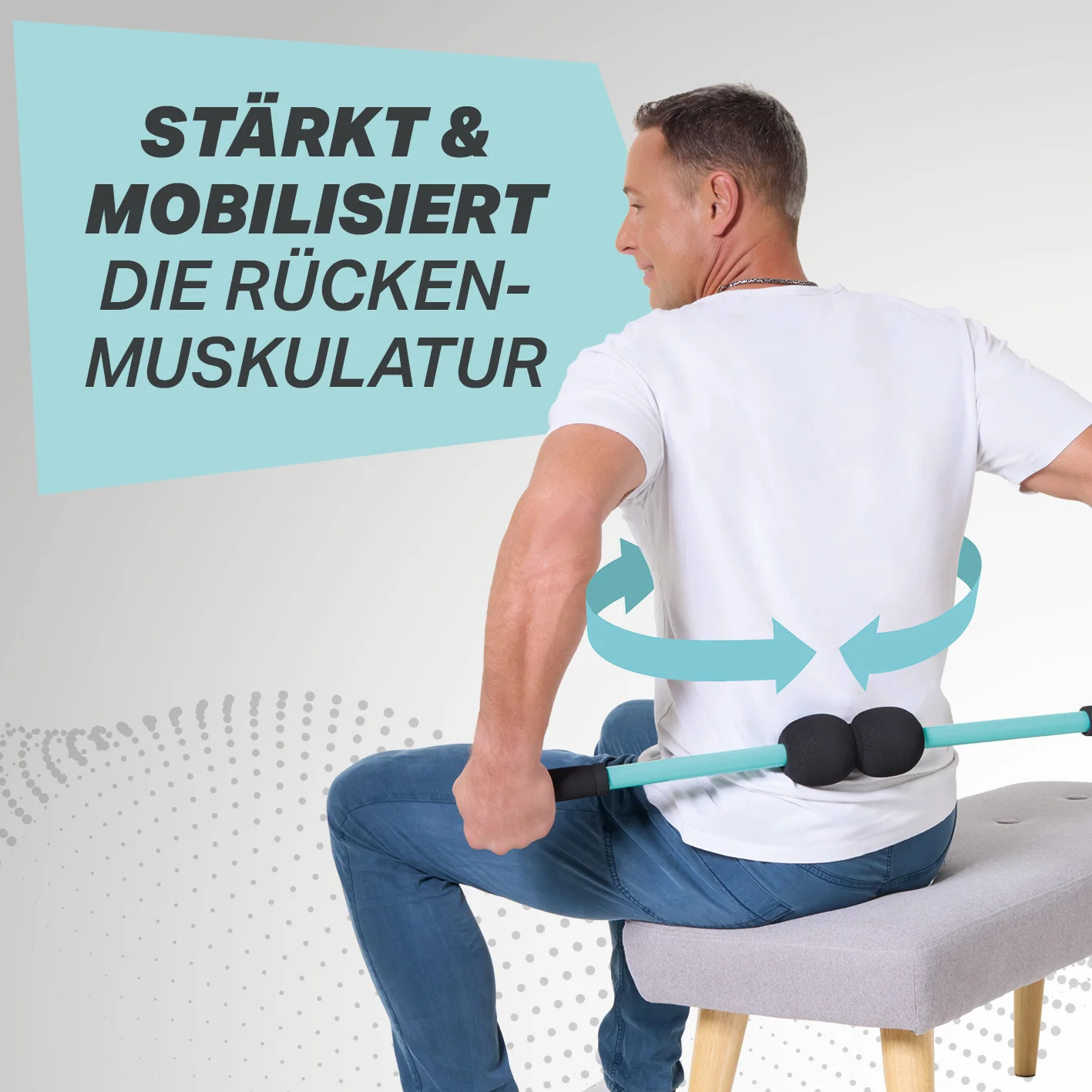 Rückentrainer für Beweglichkeit & Stabilität - Mobilisation & Rotation - Image 3