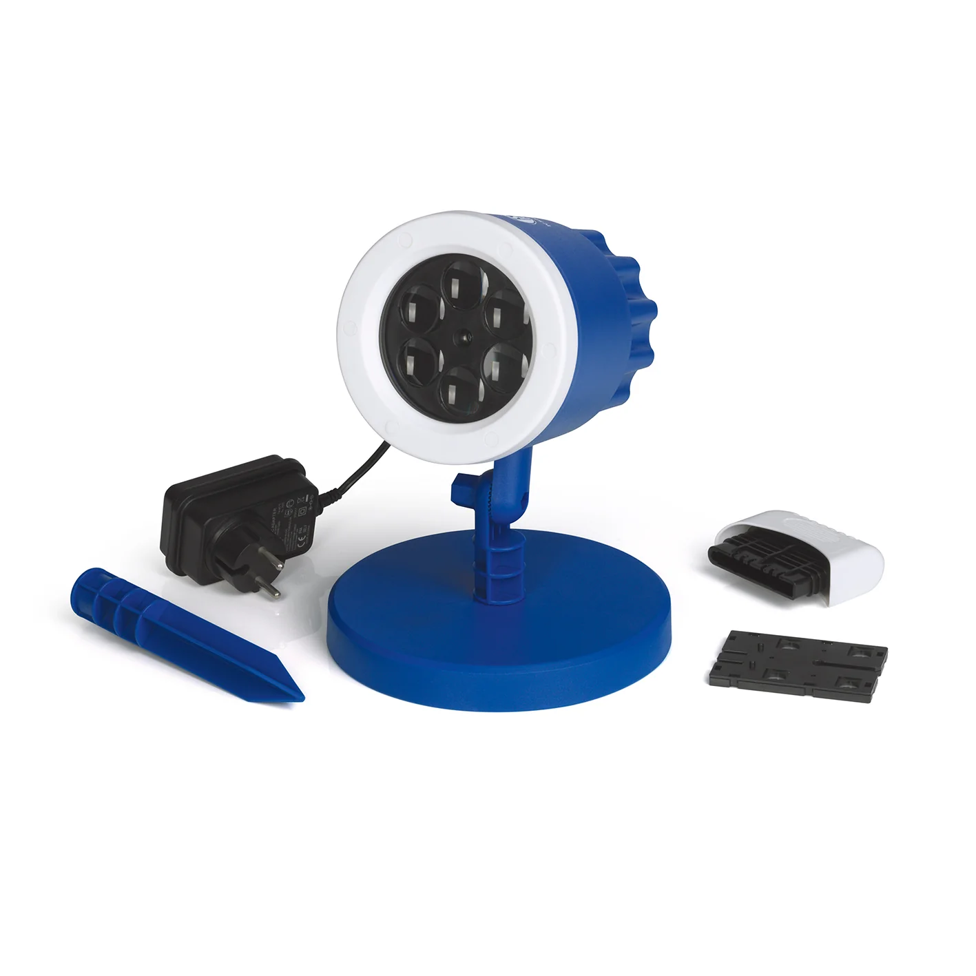LED-Motivstrahler FC Schalke 05blau/weiß mit Logo - Image 4