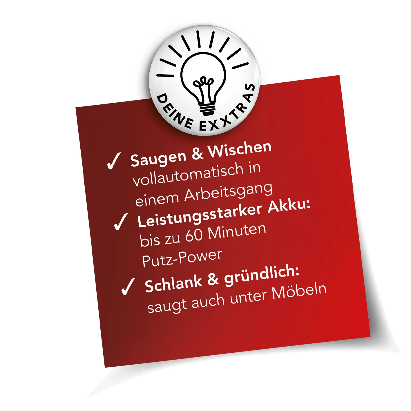 Saugroboter - Bis zu 60 Minuten Einsatzzeit - weiß/schwarz - Image 8
