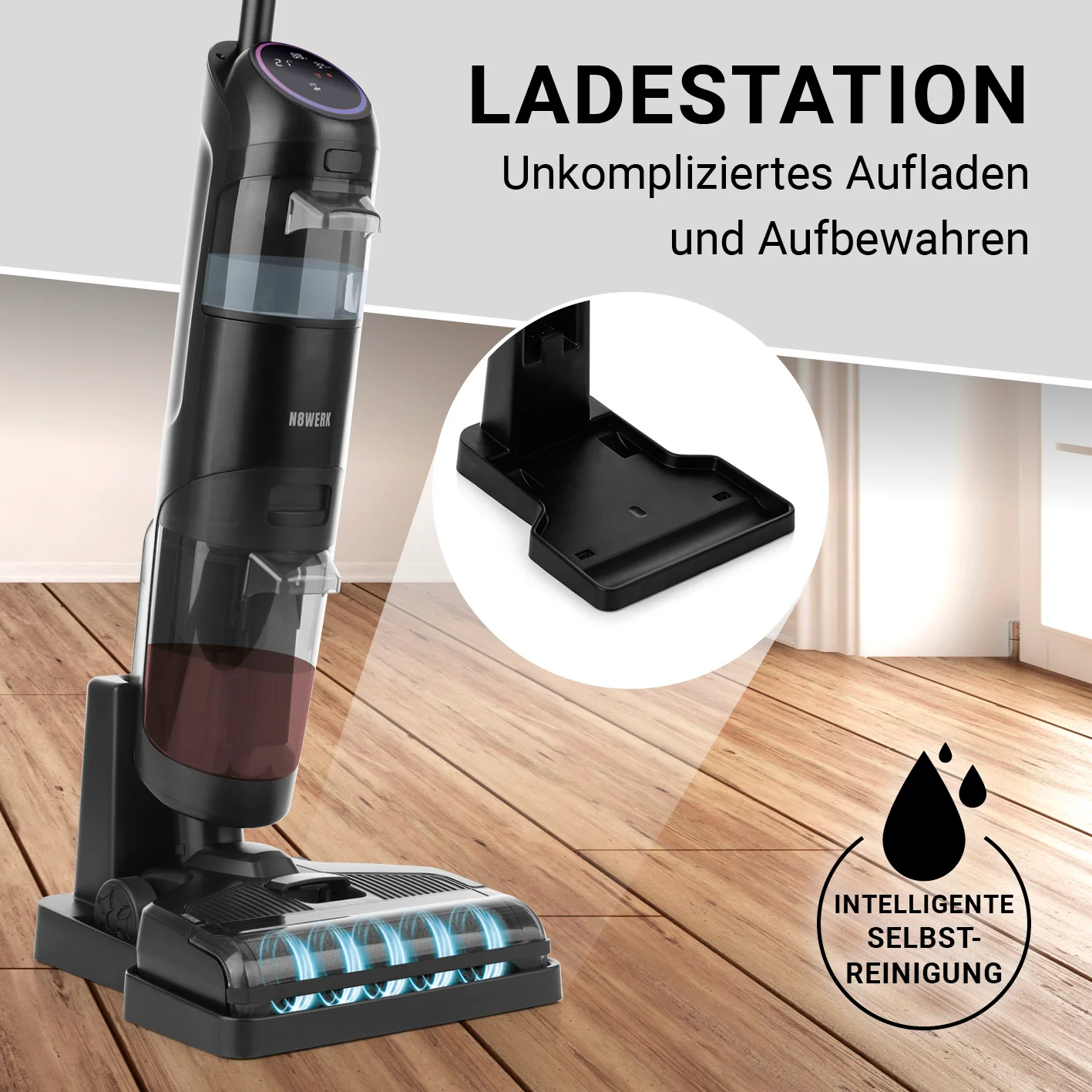 Saugwischer Smart Clean 3in1 + Univeral-Bodenreiniger 500ml - Image 6