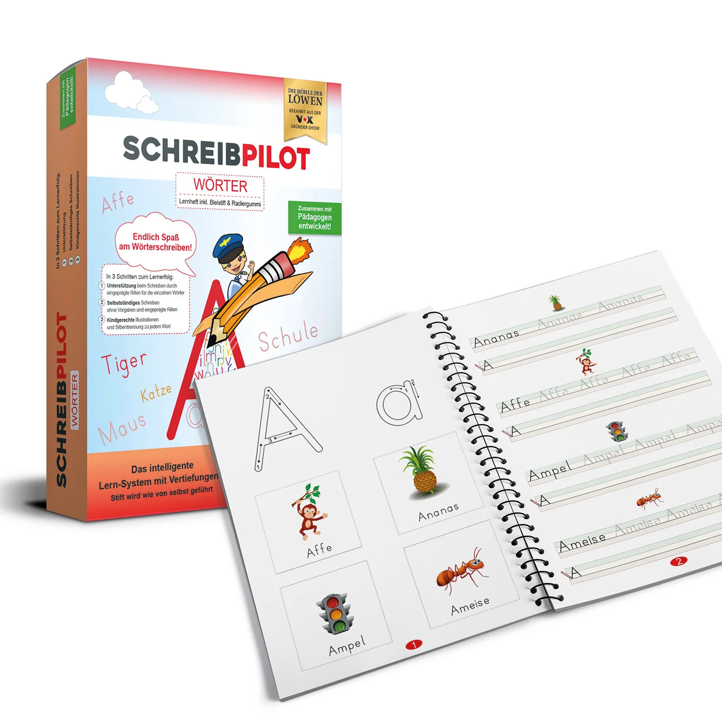 Heft Wörter mit Bleistift/Radiergummi - DIN-A4 - Image 5