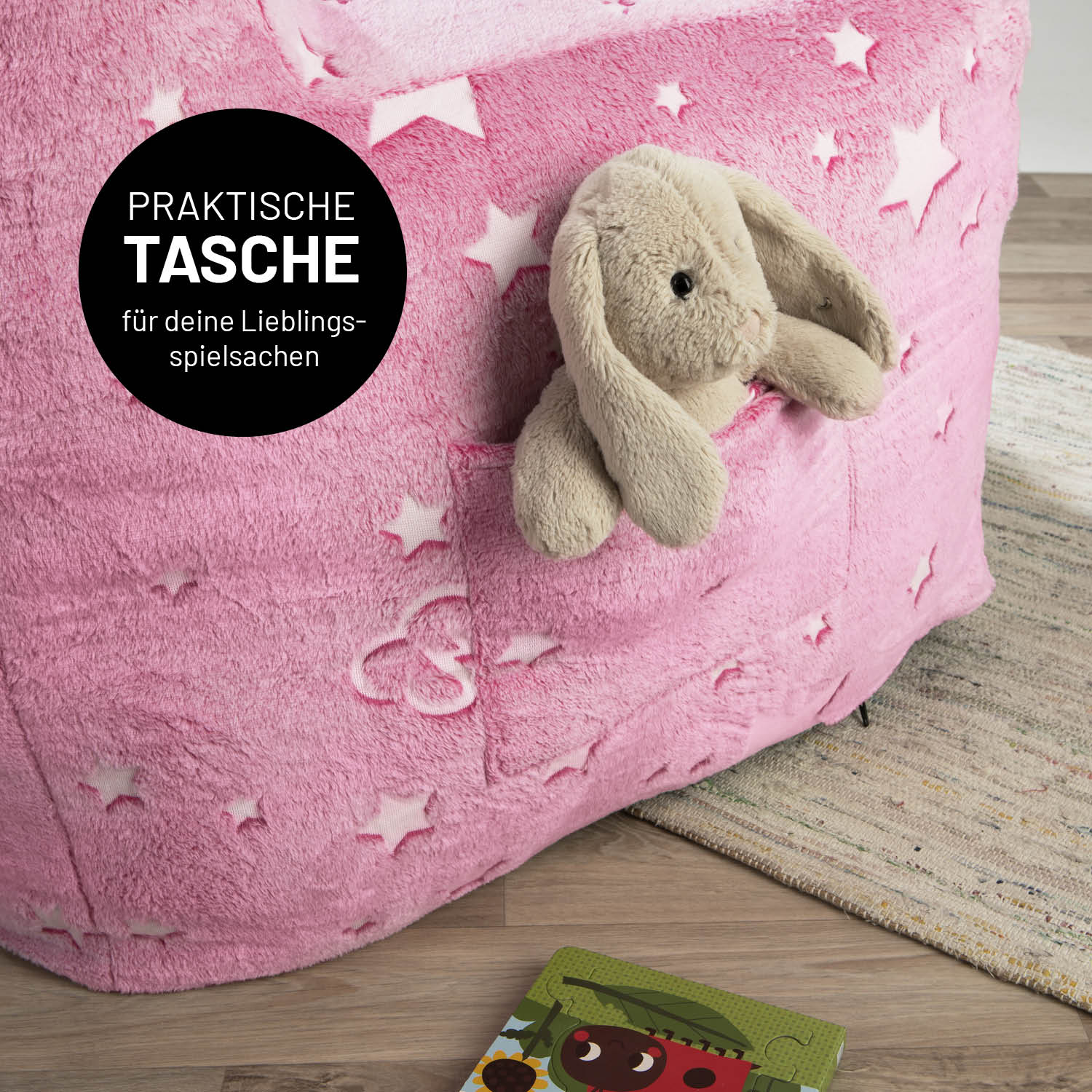 Sessel „Glow in the Dark“ - Pink - Image 5