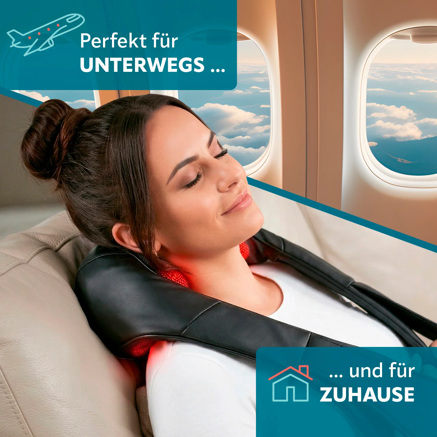 Shiatsu-Massagegerät mit 8 Massagebällen - Image 6