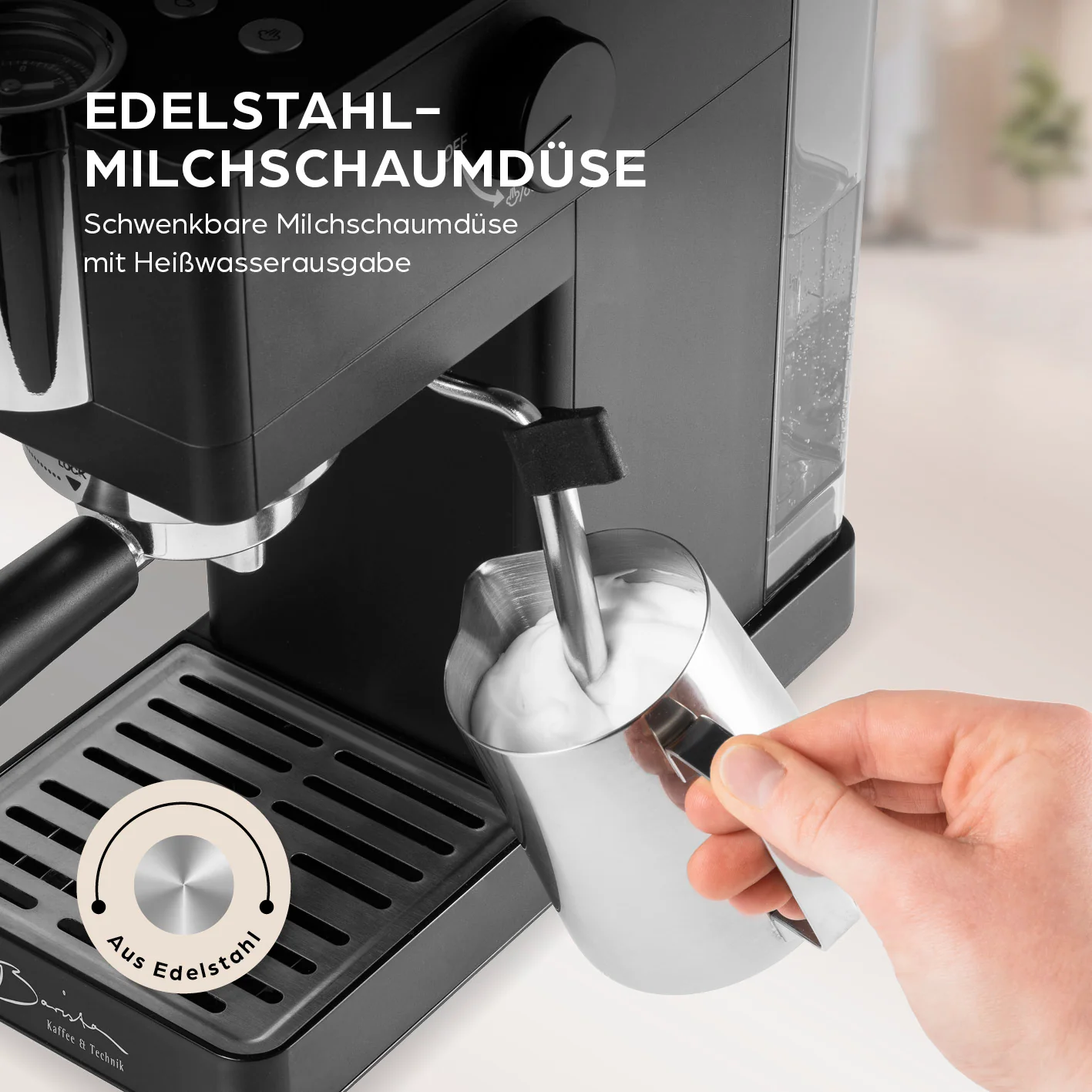 Siebträgermaschine Espresso Slim - 20 bar - Image 4