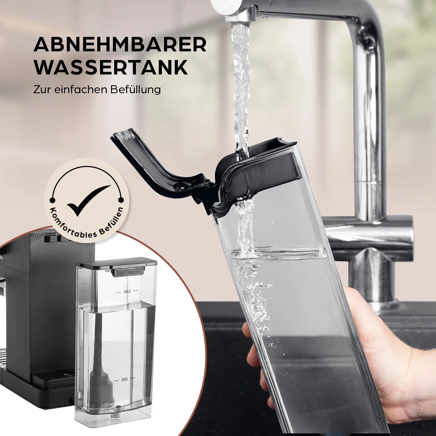Siebträgermaschine Espresso Slim - 20 bar - Image 5