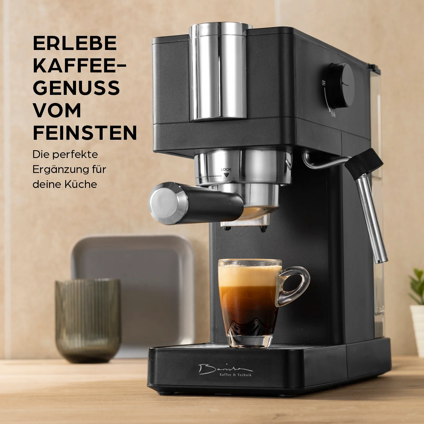Siebträgermaschine Espresso Slim - 20 bar - Image 9