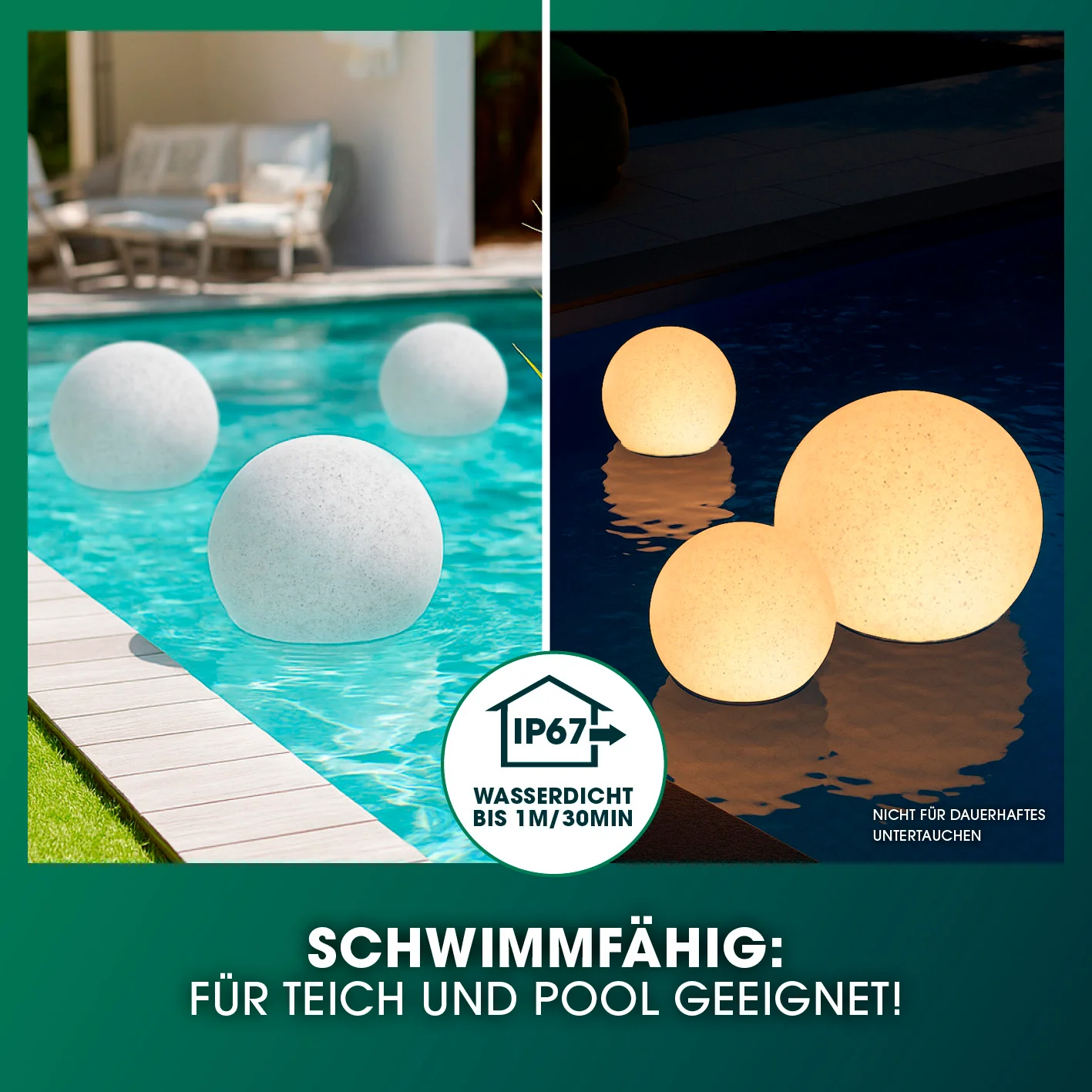 Solar-Dekostein mit Fernbedienung & Farbwechsel – 3er-Set - Image 4