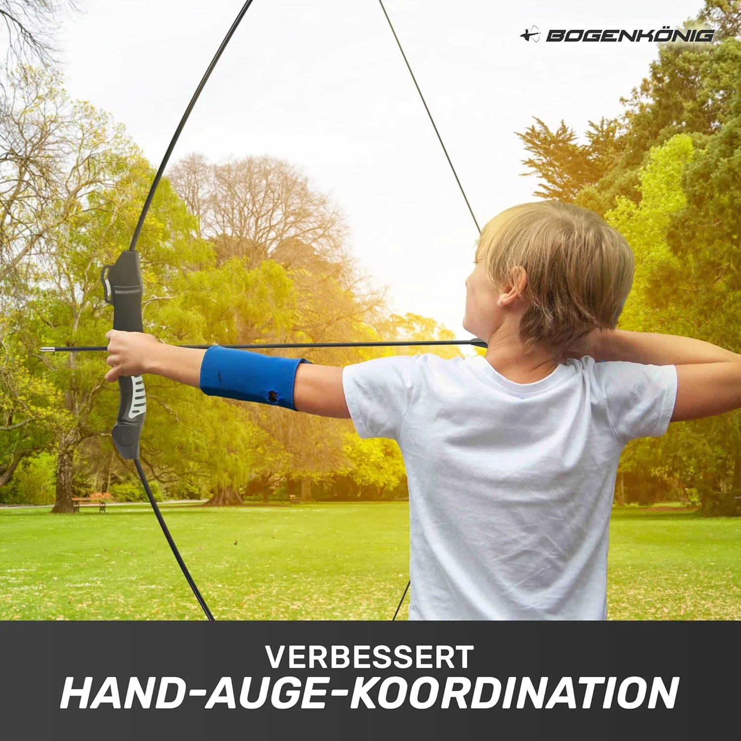 Sportbogen-Einsteigerset mit 6 Pfeilen - ideal für Kinder ab 7 J. - Image 2