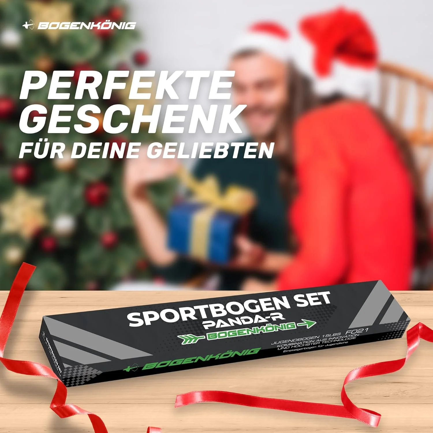 Sportbogen-Einsteigerset mit 6 Pfeilen - ideal für Kinder ab 7 J. - Image 6