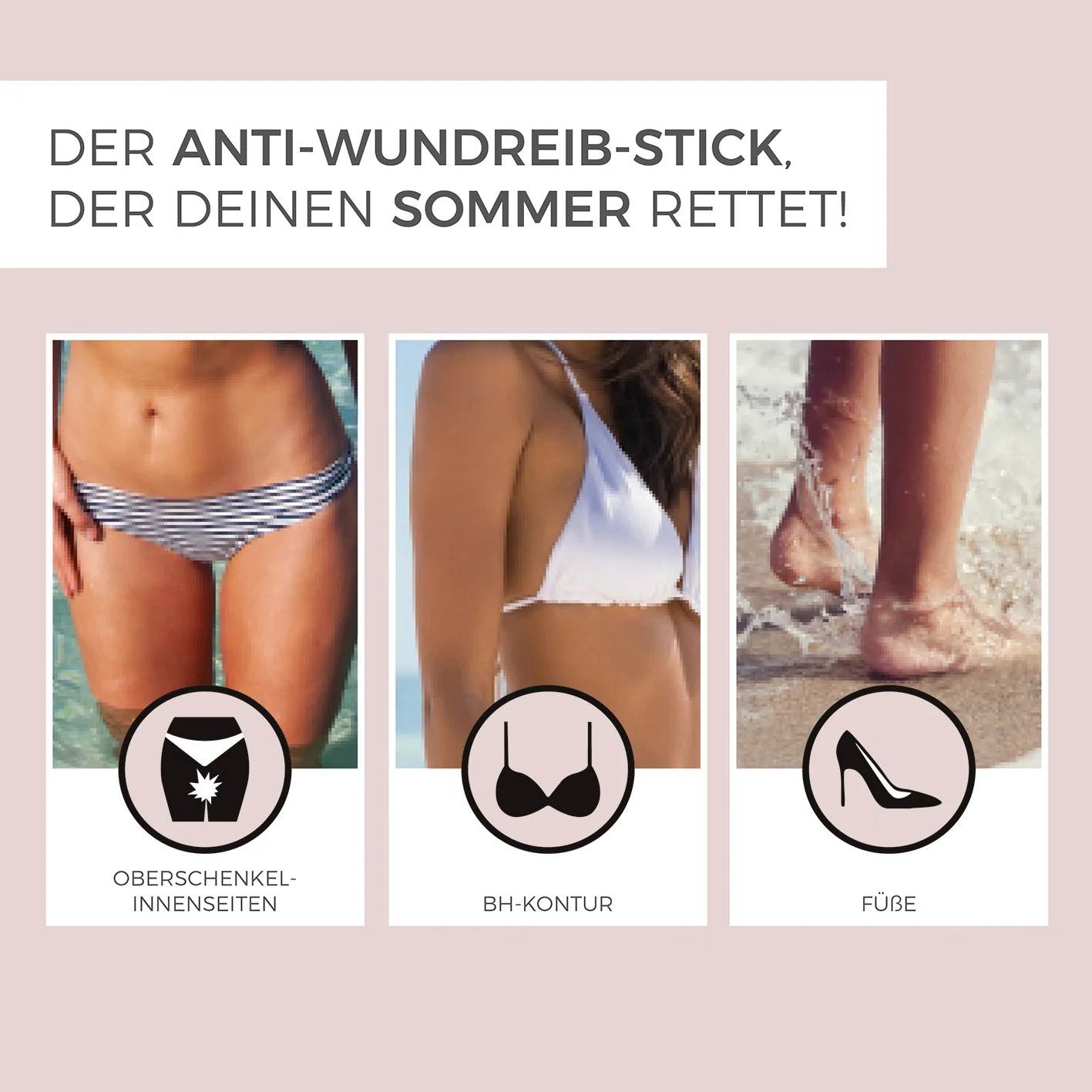 Kosmetikum - Anti-Wundreib-Stick - Woman - 2er-Set (je 25 g) - Image 2