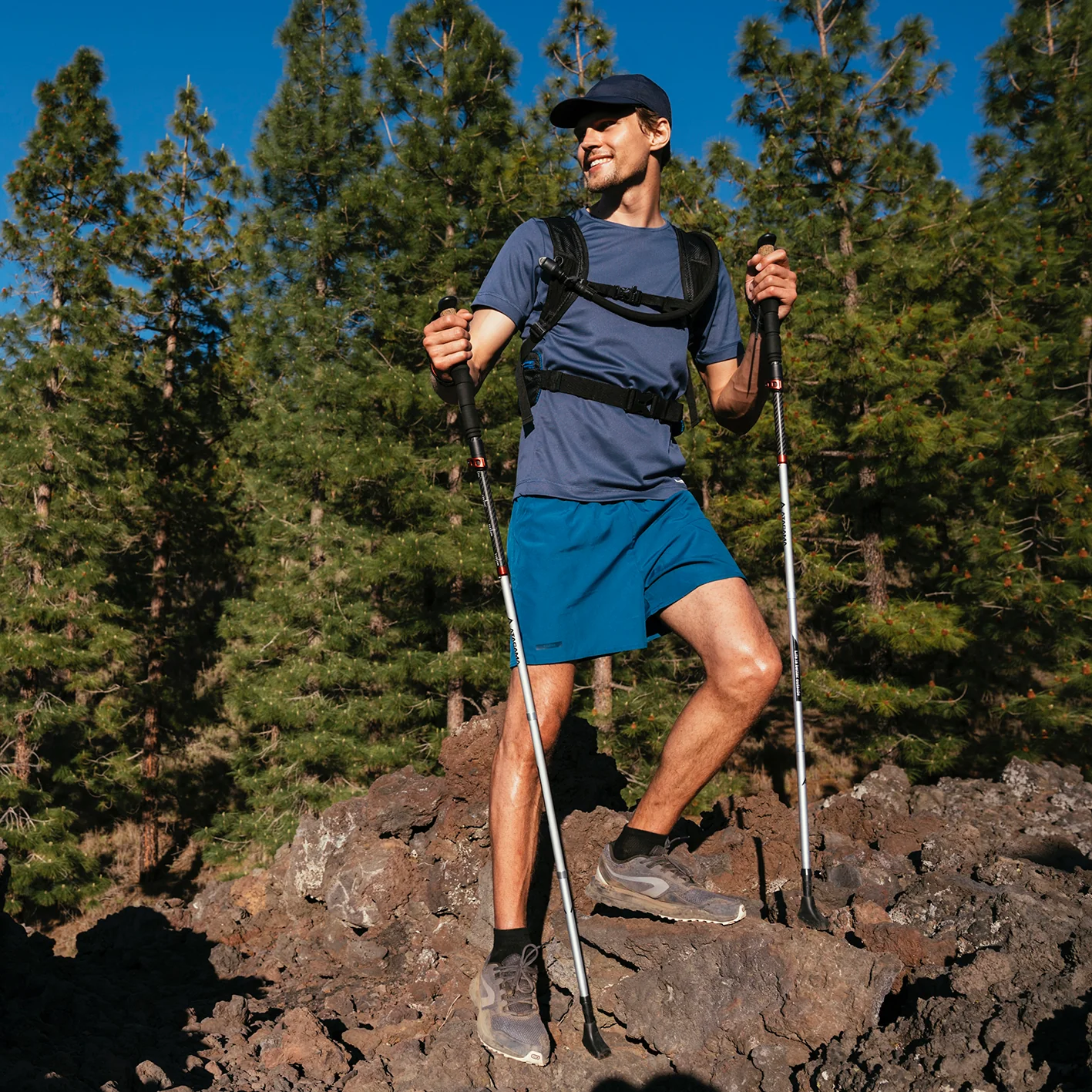 Teleskop Wanderstöcke - faltbar - CarbonMix - 63 cm /135 cm - Image 9