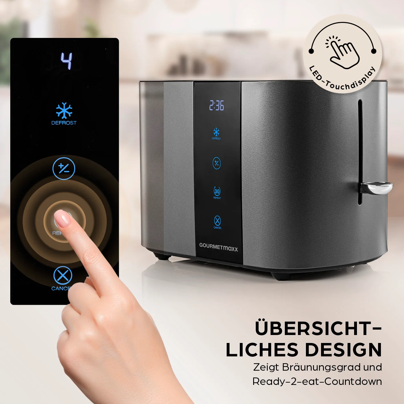 Toaster - Anthrazit - Image 2