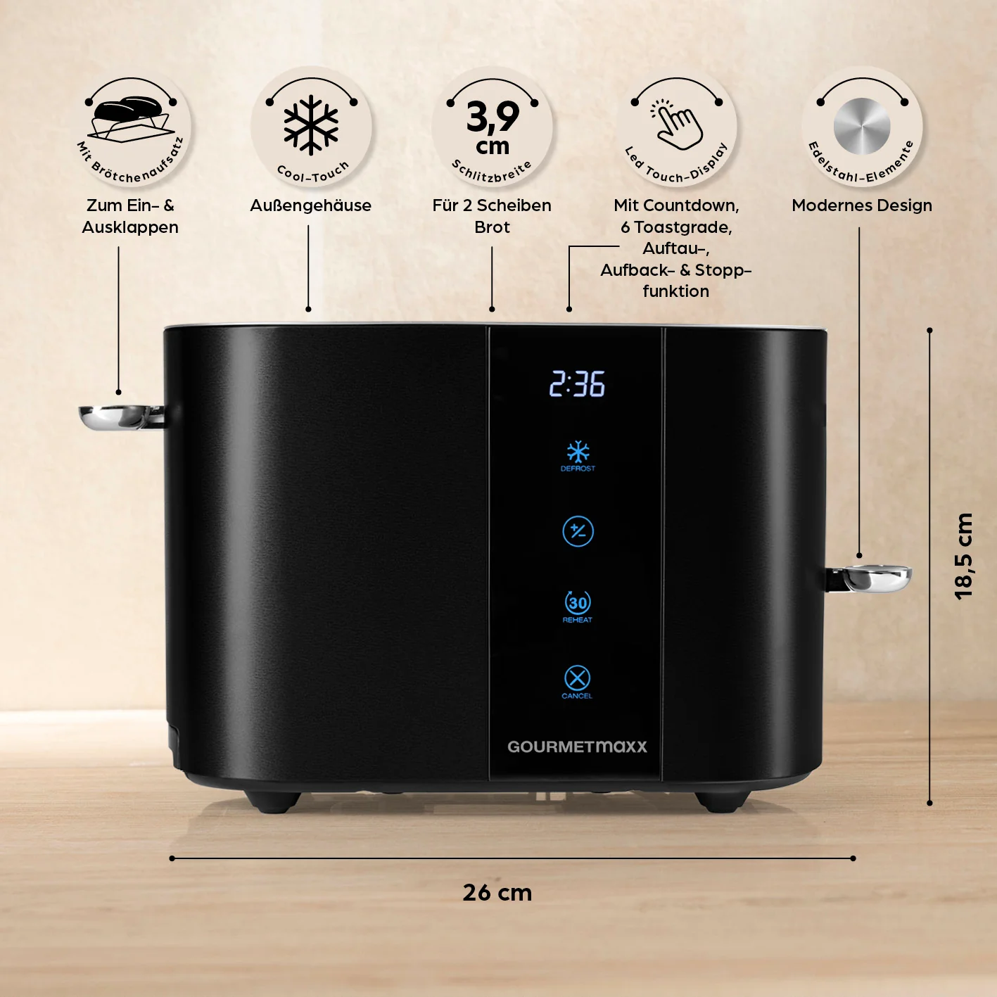 Toaster - Schwarz - Image 7